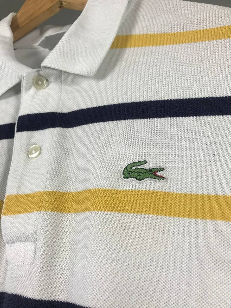 Lacoste Lacoste vintage luxury streetwear polo tee Size US L / EU 52-54 / 3 - 3 Thumbnail