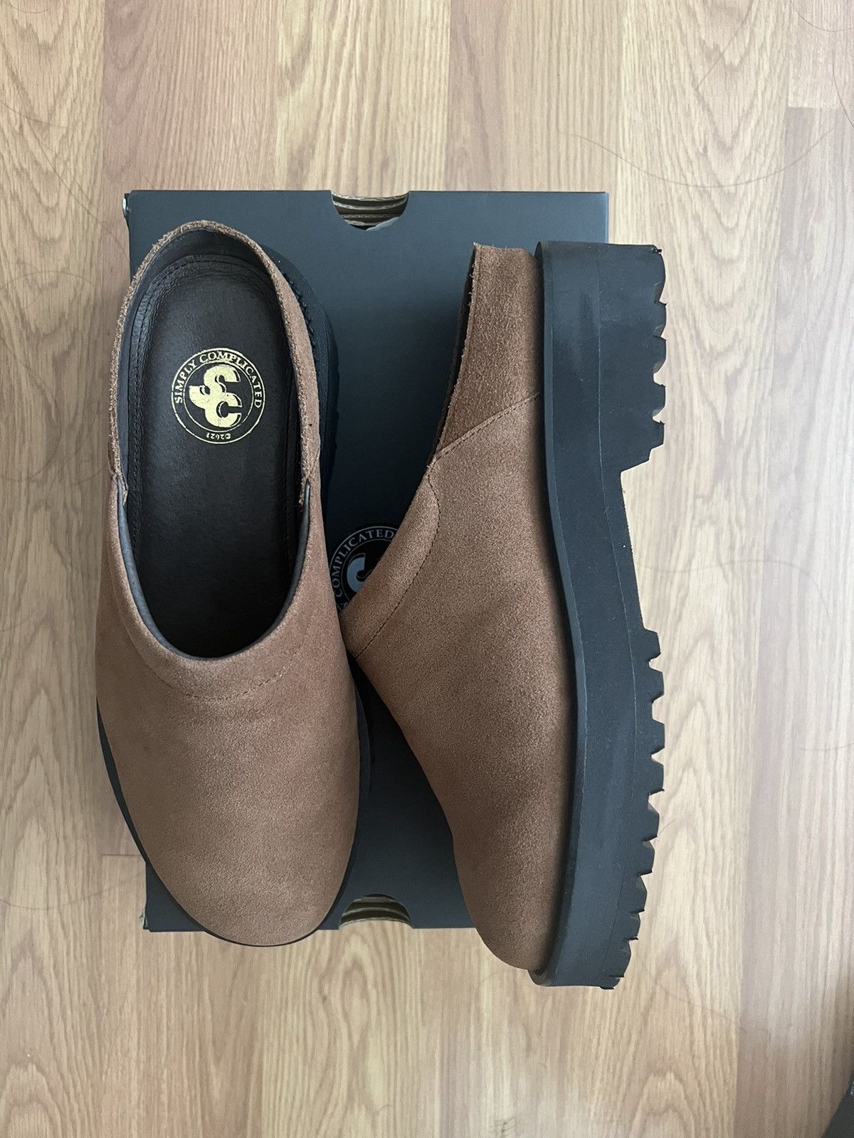 SimplyComplicated SUEDE BELTED LUG MULE - fawema.org