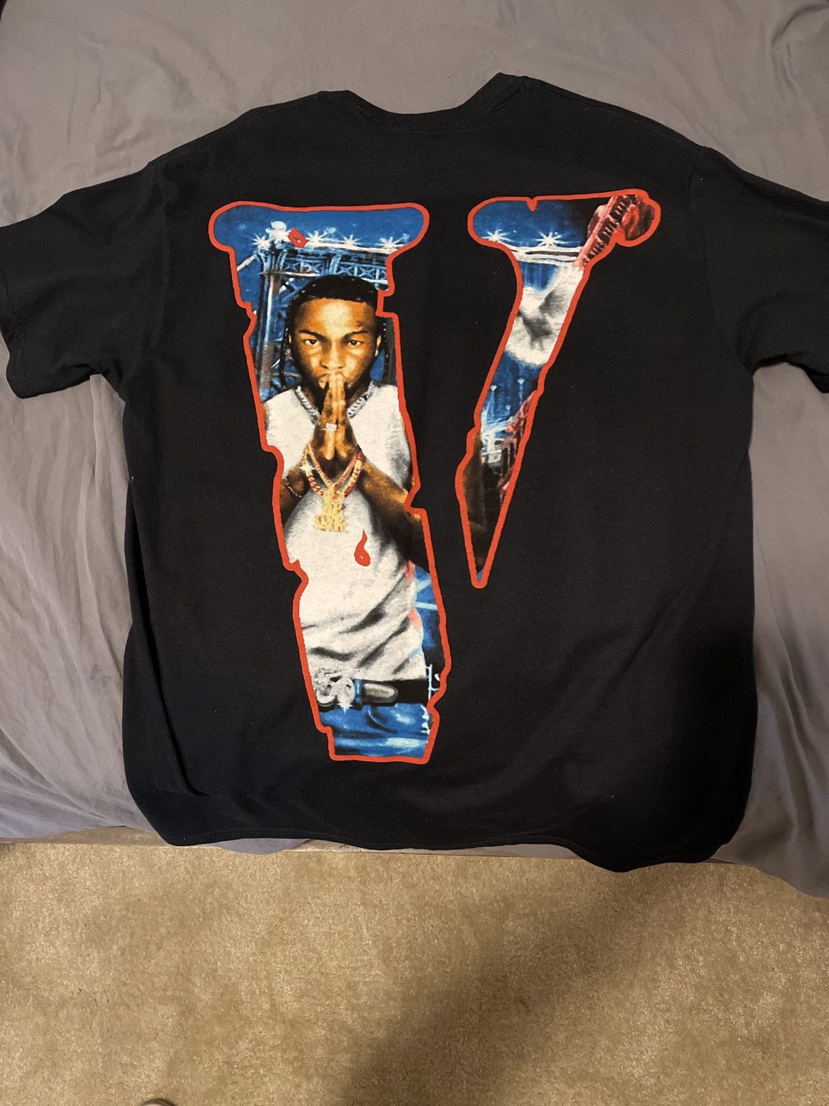 Vlone Pop Smoke Vlone Shoot For The Stars SIZE RUN NWT Size US M / EU 48-50 / 2 - 3 Thumbnail