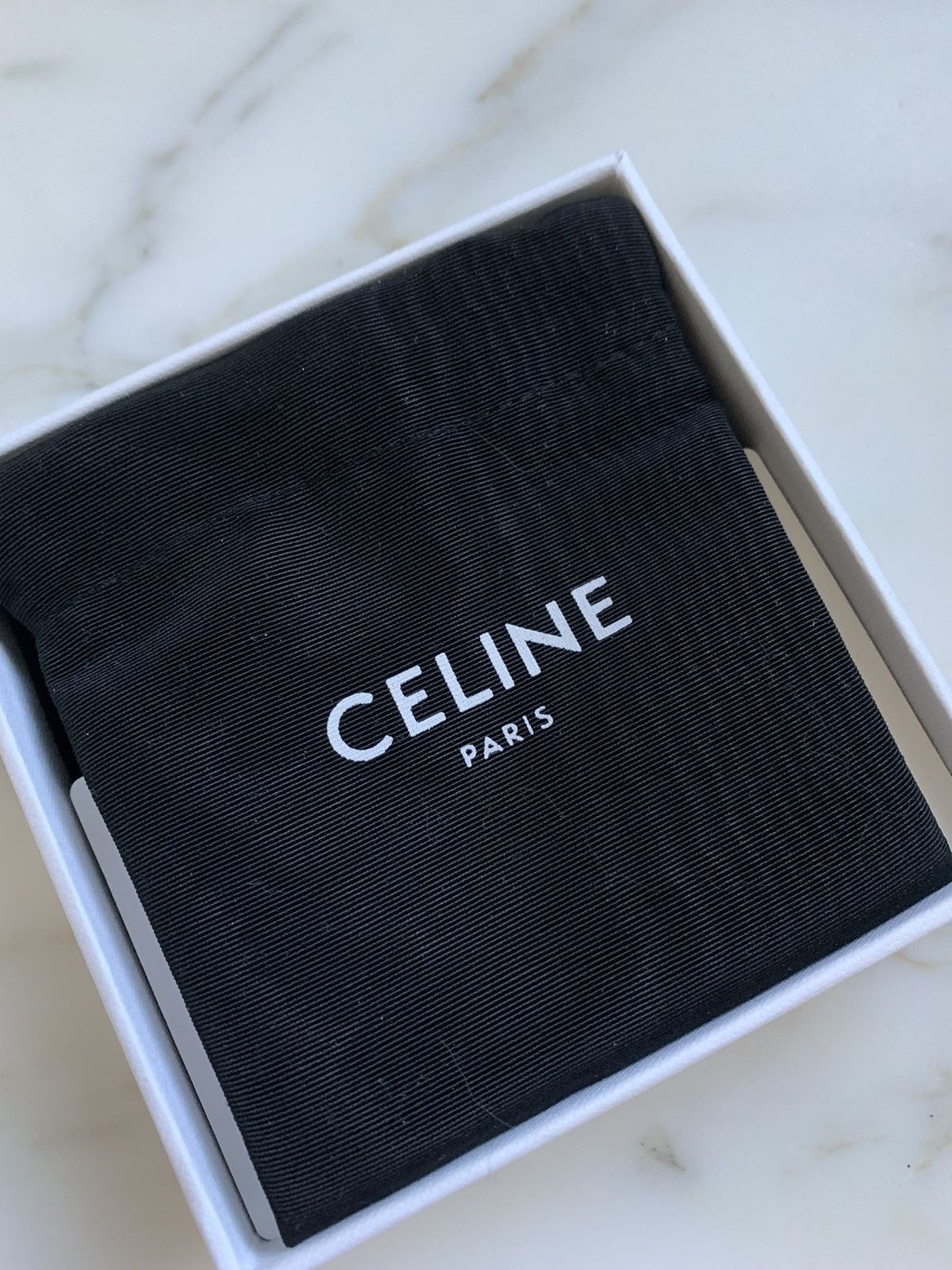 Celine × Hedi Slimane Celine Unlock Your Fantasies .925 Silver Pin Badge Slimane Size ONE SIZE - 6 Thumbnail