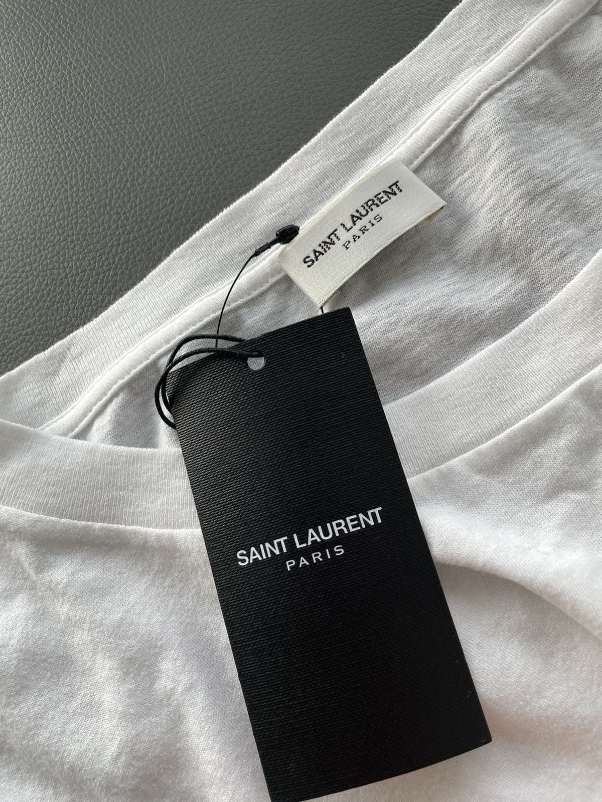 Saint Laurent Paris Super Runway Limited Edition Universite White Tee T-shirt Size US XL / EU 56 / 4 - 9 Thumbnail