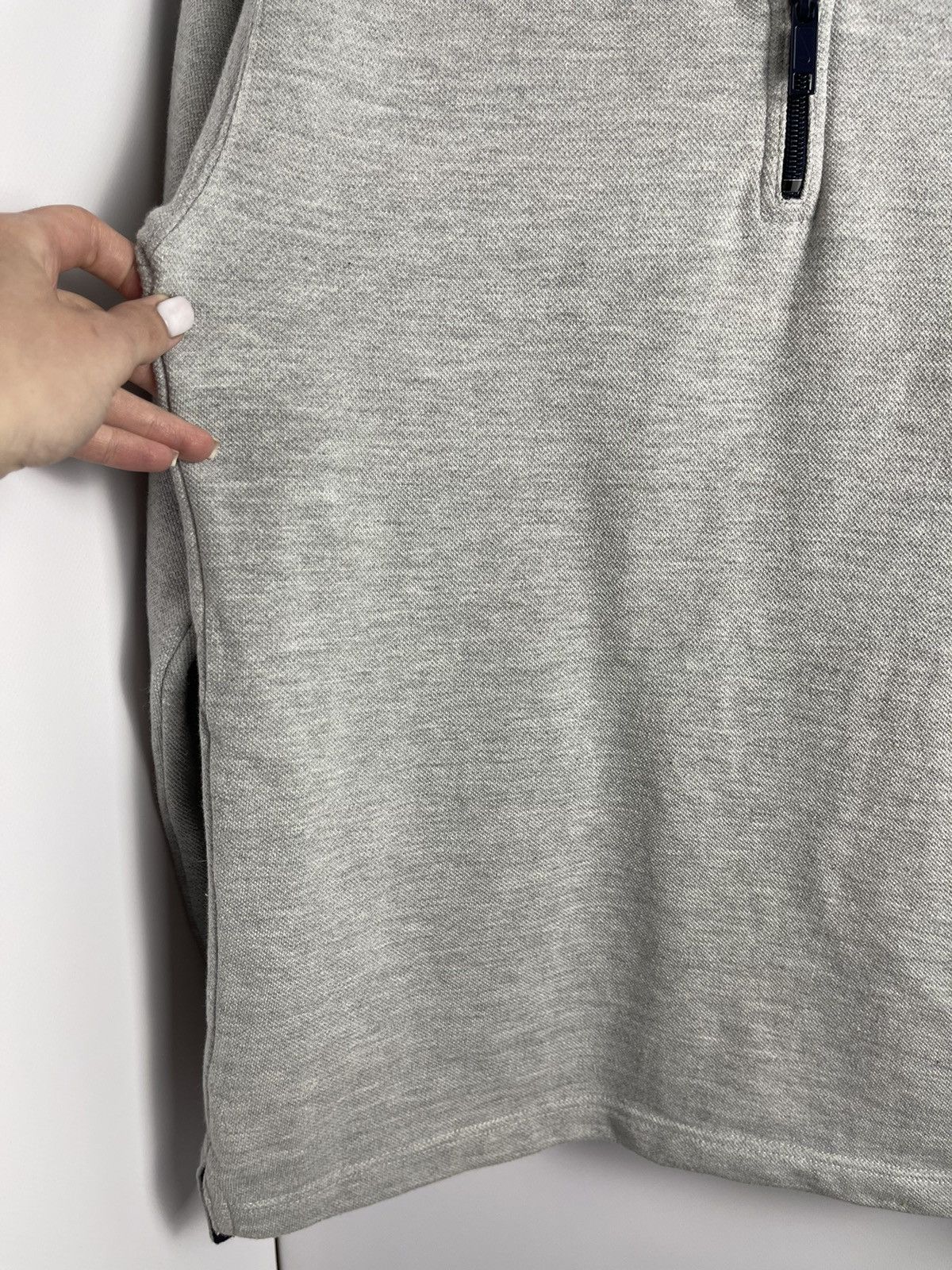 Nike × Vintage Sweatshirt Nike Vintage Grey with lamps 3/4 zip Size US XS / EU 42 / 0 - 5 Thumbnail