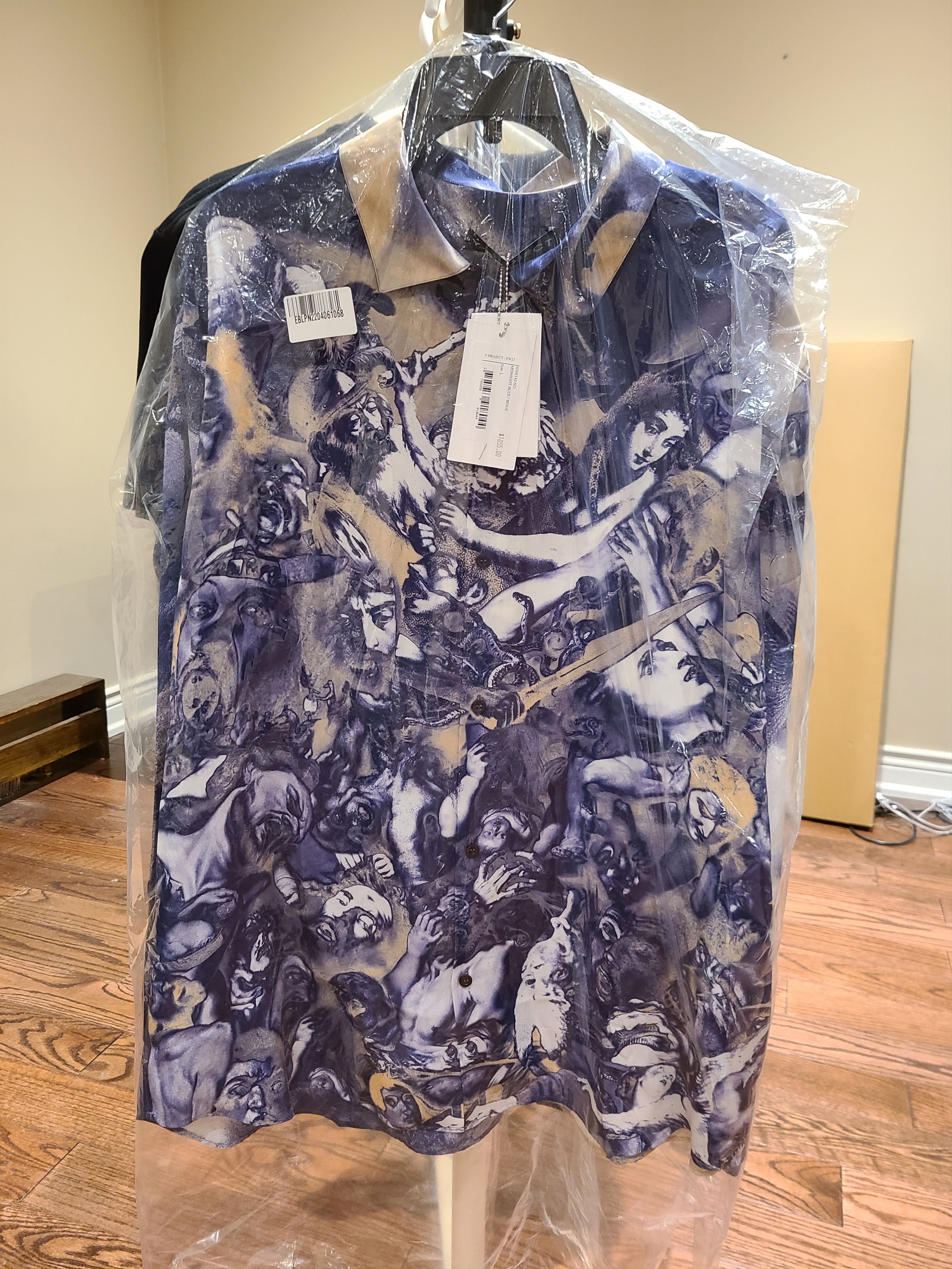 Y/Project Y Project Nostalgia 100% Slik Shirt Size US L / EU 52-54 / 3 - 5 Thumbnail