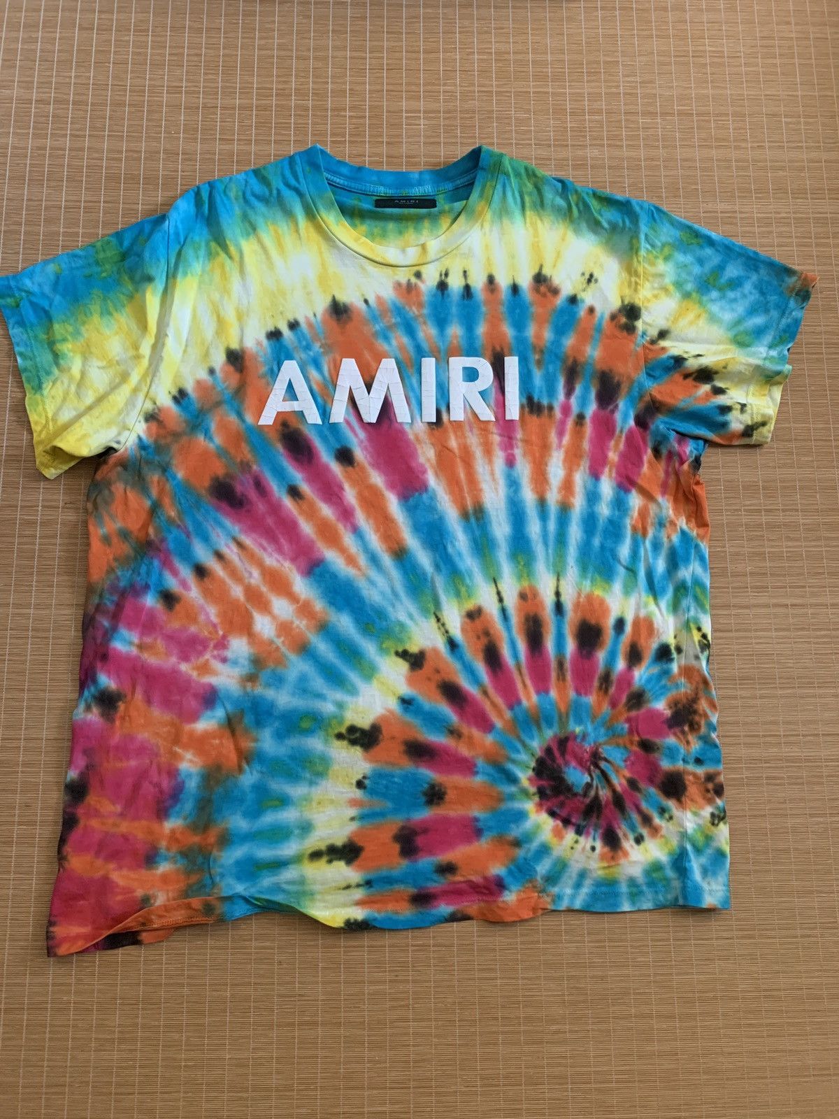 amiri tie dye shirt
