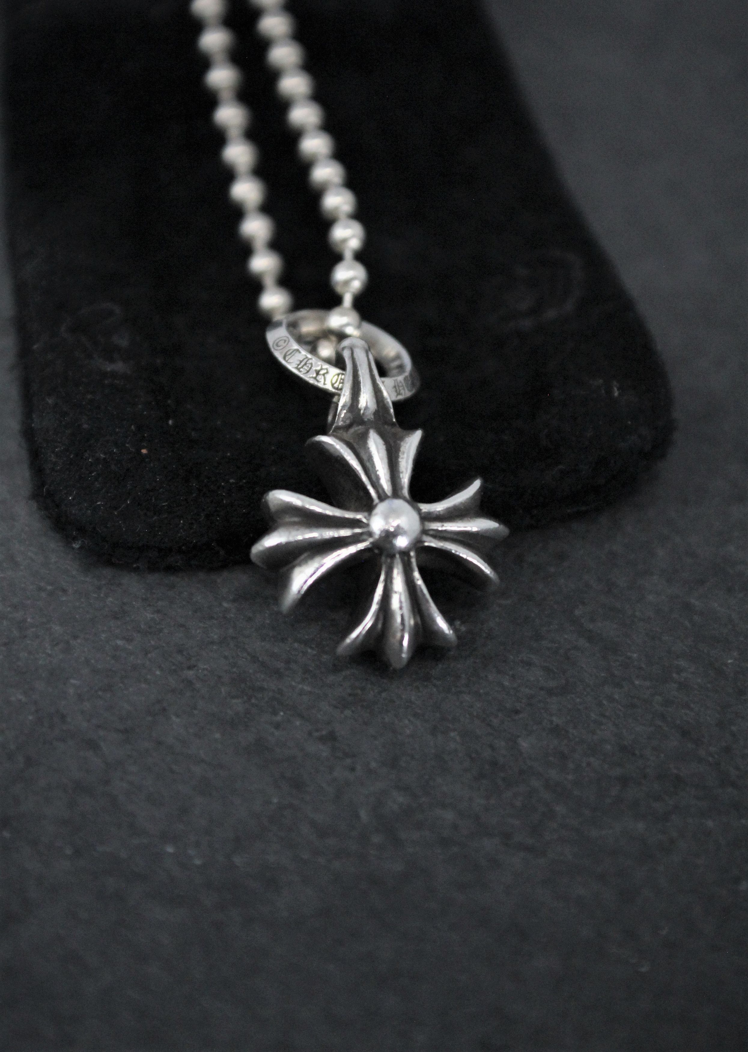 Chrome Hearts Plus Pendant and Ball Chain