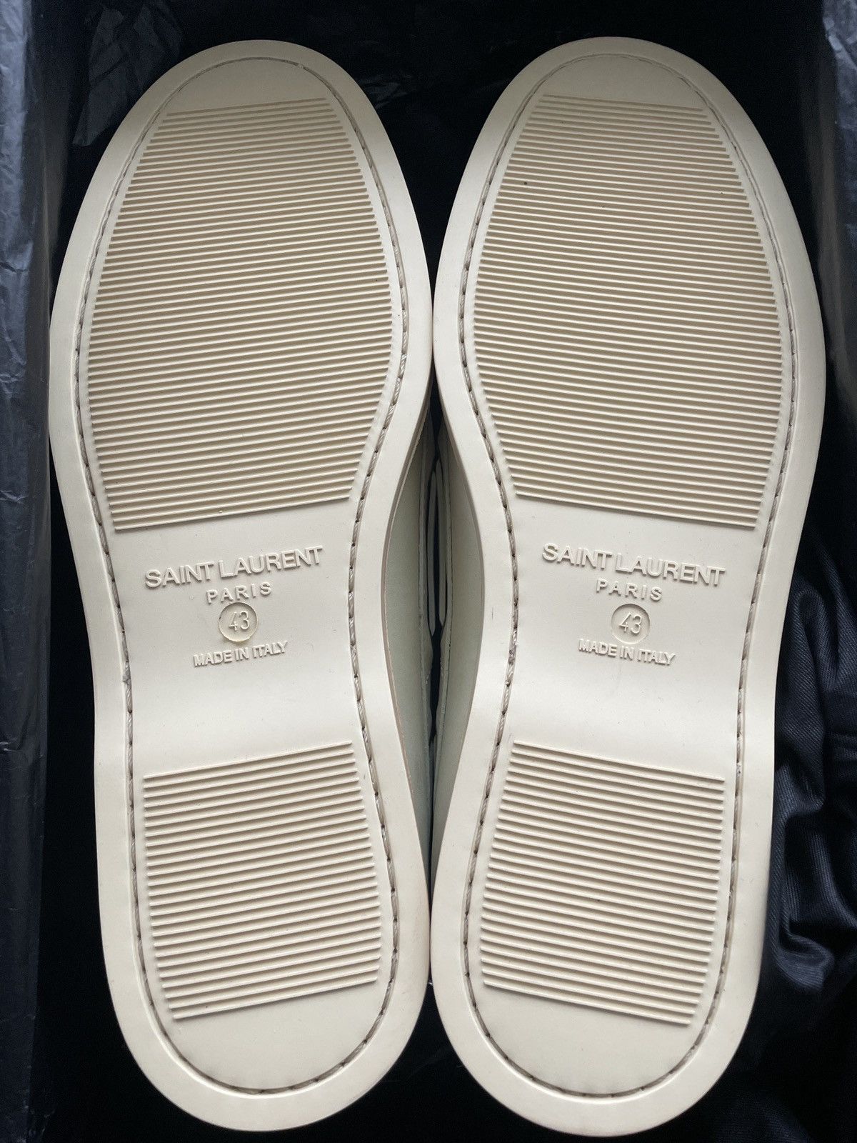 Hedi Slimane × Saint Laurent Paris × Yves Saint Laurent Runway Brand New Saint Laurent Leather Loafer Shoes Size US 10 / EU 43 - 21 Thumbnail
