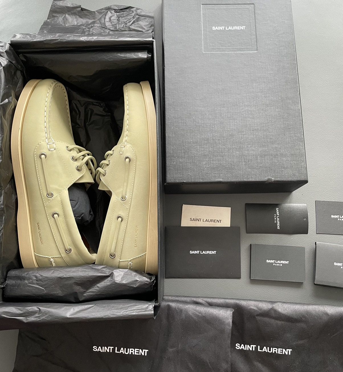 Hedi Slimane × Saint Laurent Paris × Yves Saint Laurent Saint Laurent Runway Phoenix Loafer Shoes Size US 9.5 / EU 42-43 - 10 Thumbnail