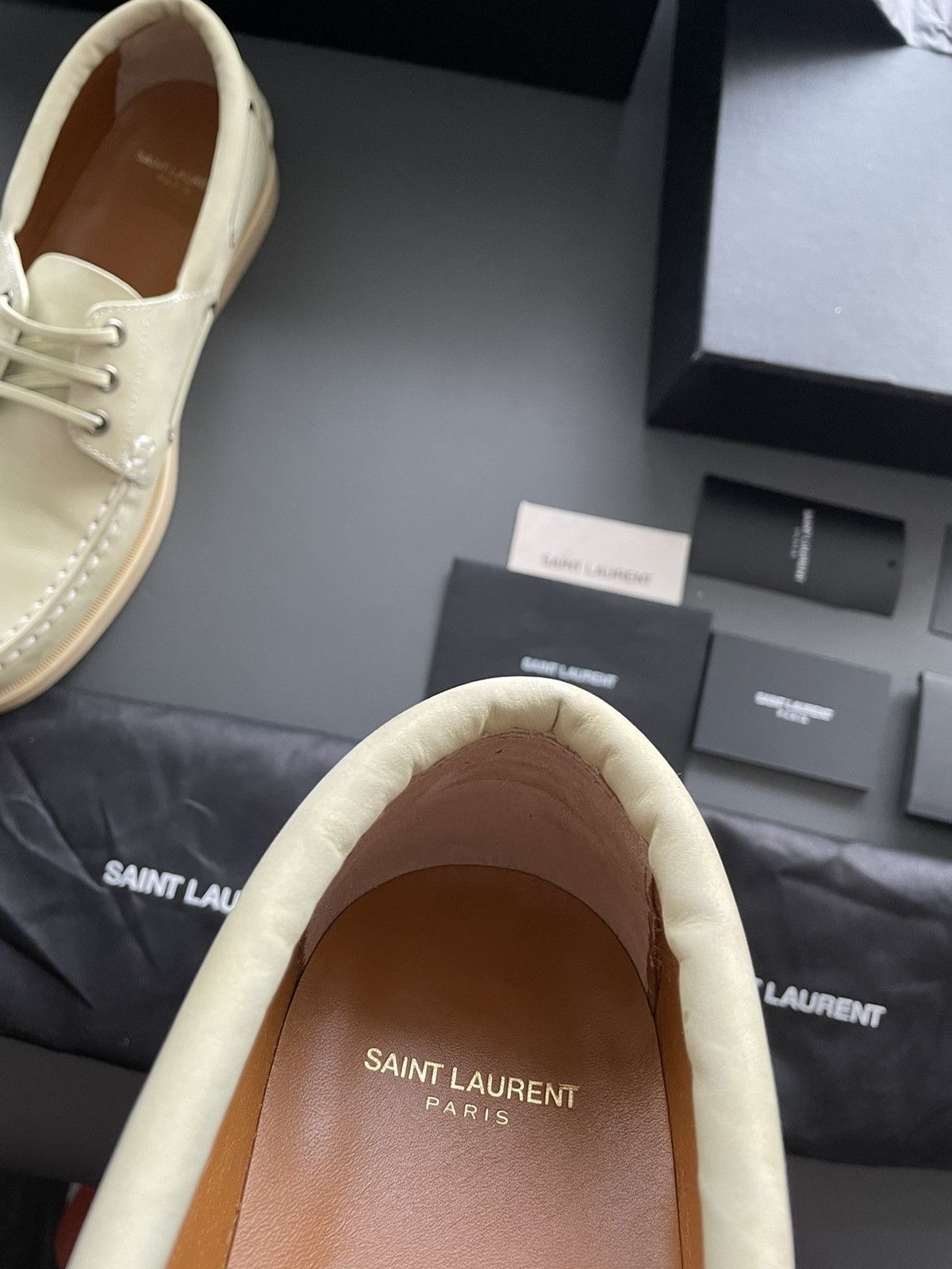 Hedi Slimane × Saint Laurent Paris × Yves Saint Laurent Saint Laurent Runway Phoenix Loafer Shoes Size US 9.5 / EU 42-43 - 9 Thumbnail