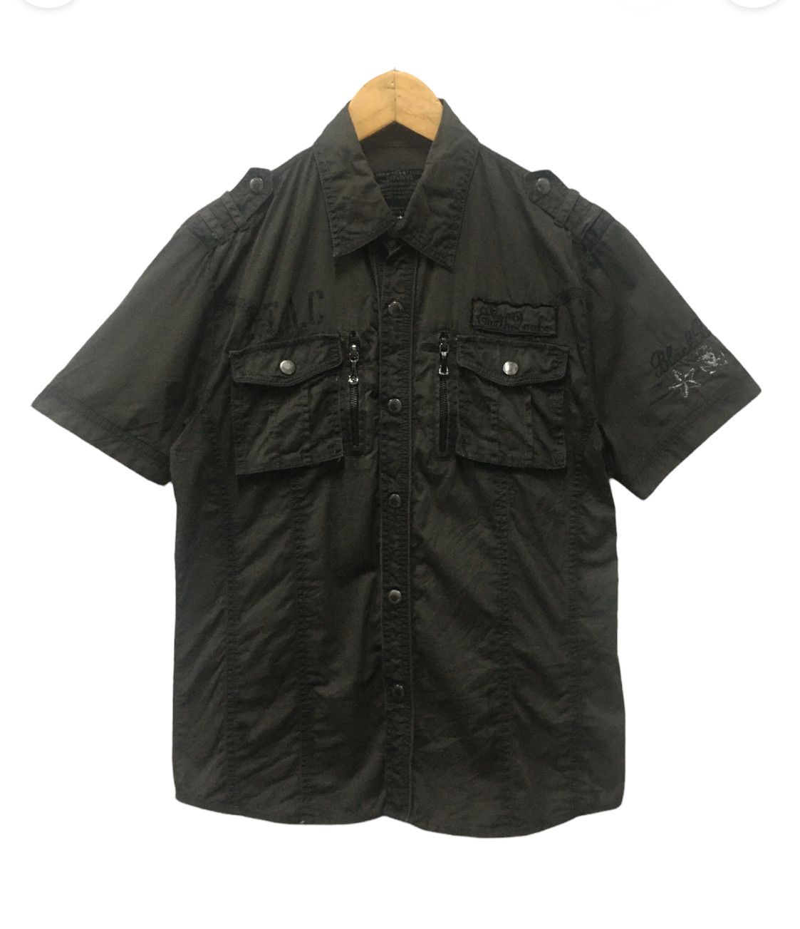 In The Attic × Japanese Brand In the ettic the history and country shirt Size US L / EU 52-54 / 3 - 1 Thumbnail