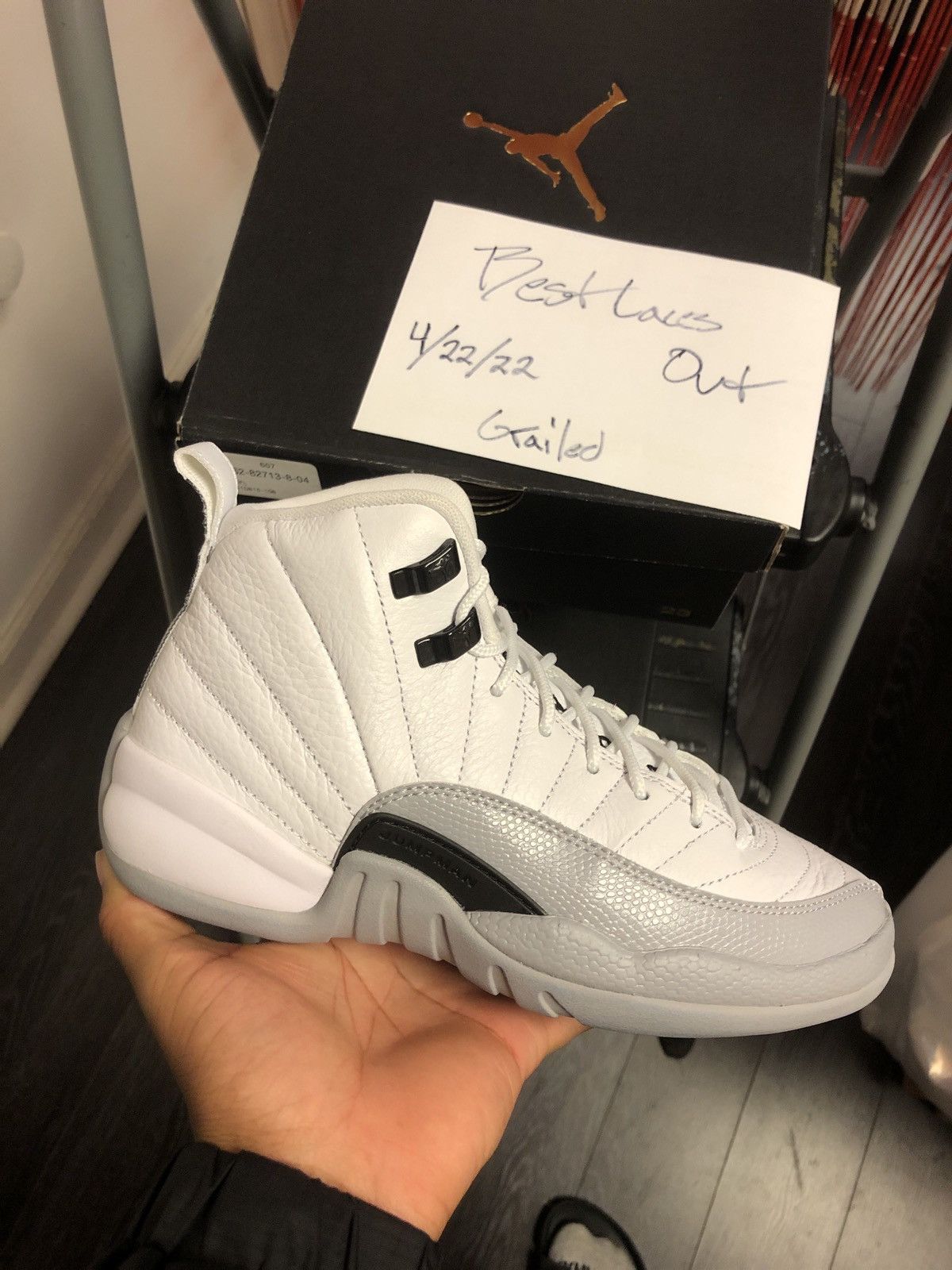 Jordan Brand Air Jordan 12 Retro GS Wolf Grey Grailed