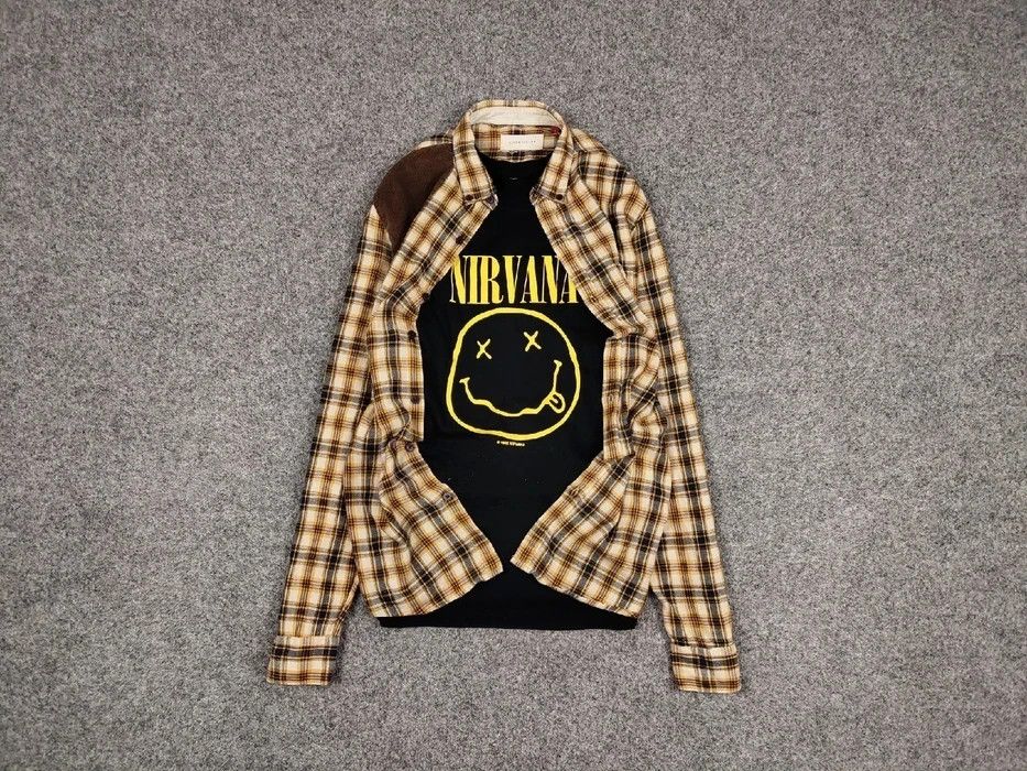 Flannel Vintage Flannel Shirt Travis Scott Style Size US L / EU 52-54 / 3 - 1 Thumbnail