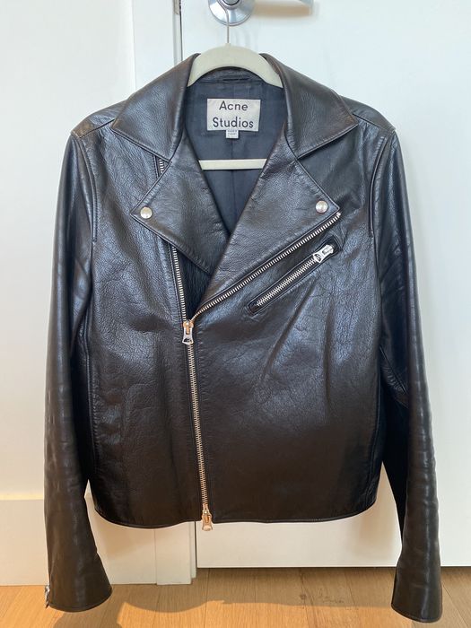 Acne Studios Acne Studios Gibson Leather Jacket | Grailed