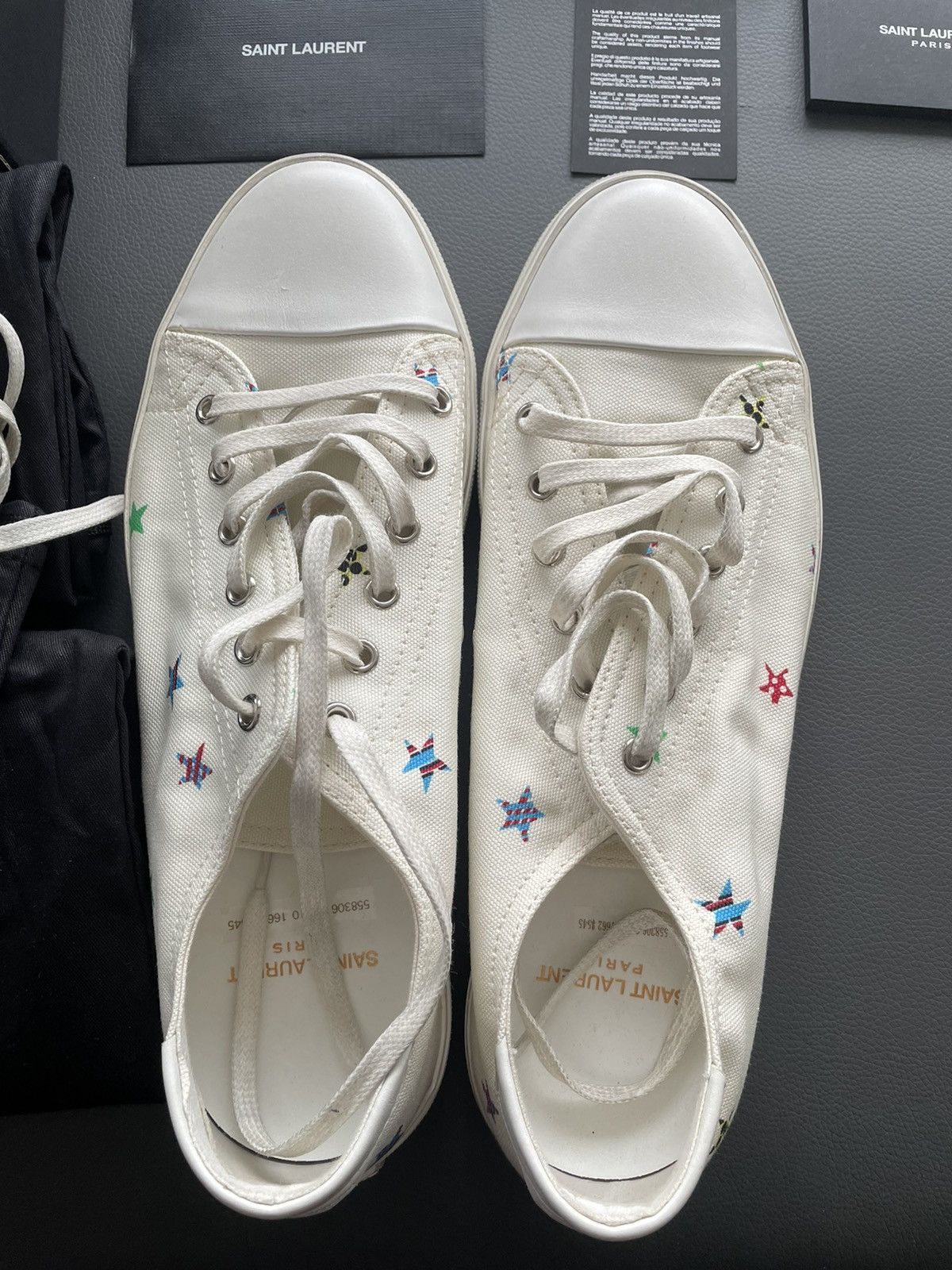 Hedi Slimane × Saint Laurent Paris × Yves Saint Laurent Brand New Runway Limited Solaris Fan Star Moon Plus Sneaker Size US 8 / EU 41 - 14 Thumbnail