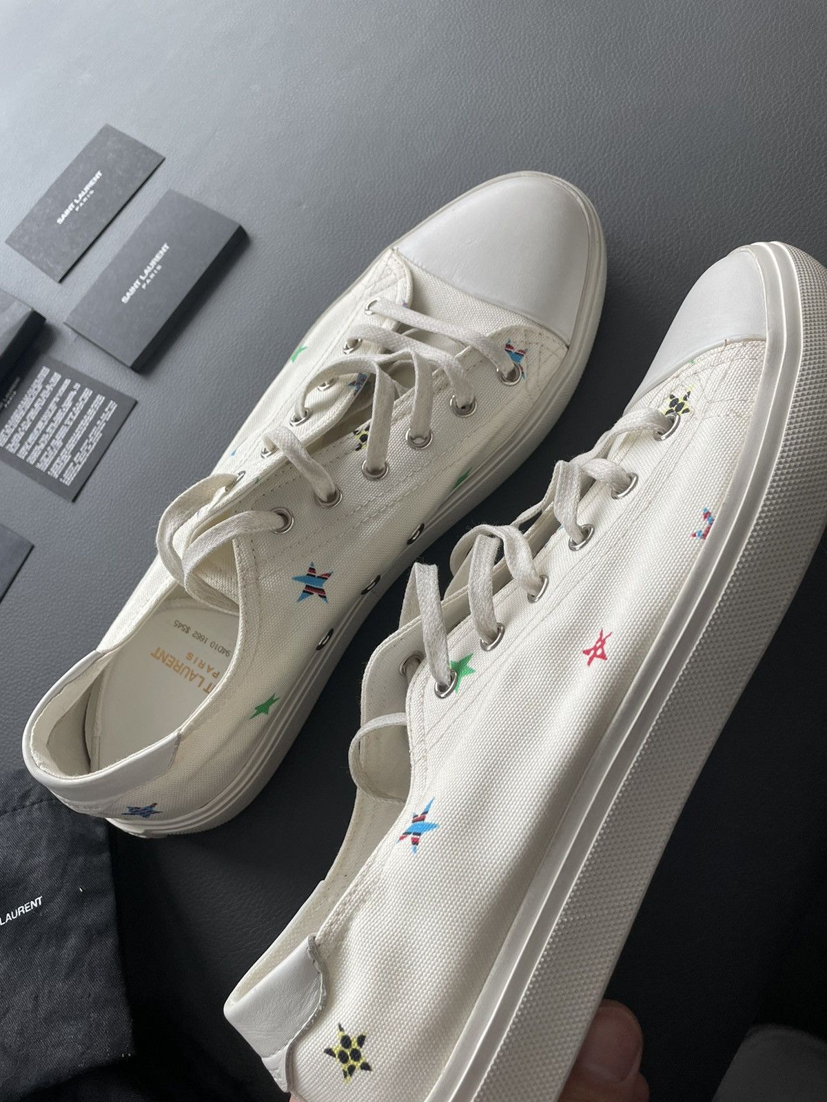 Hedi Slimane × Saint Laurent Paris × Yves Saint Laurent Brand New Runway Limited Solaris Fan Star Moon Plus Sneaker Size US 8 / EU 41 - 15 Thumbnail