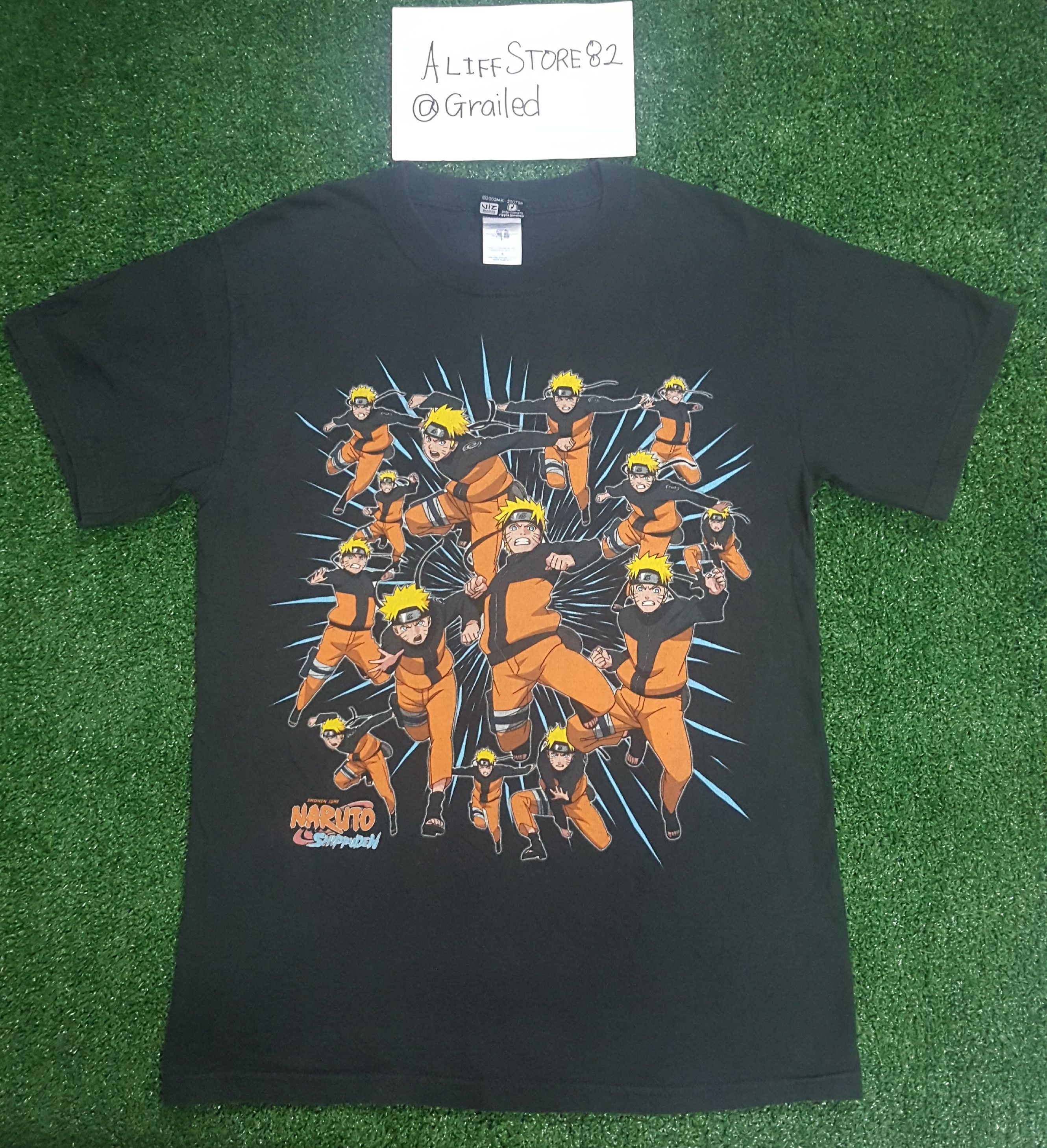 Vintage VINTAGE 2002 NARUTO SHIPPUDEN NICE DESIGN T-SHIRT | Grailed