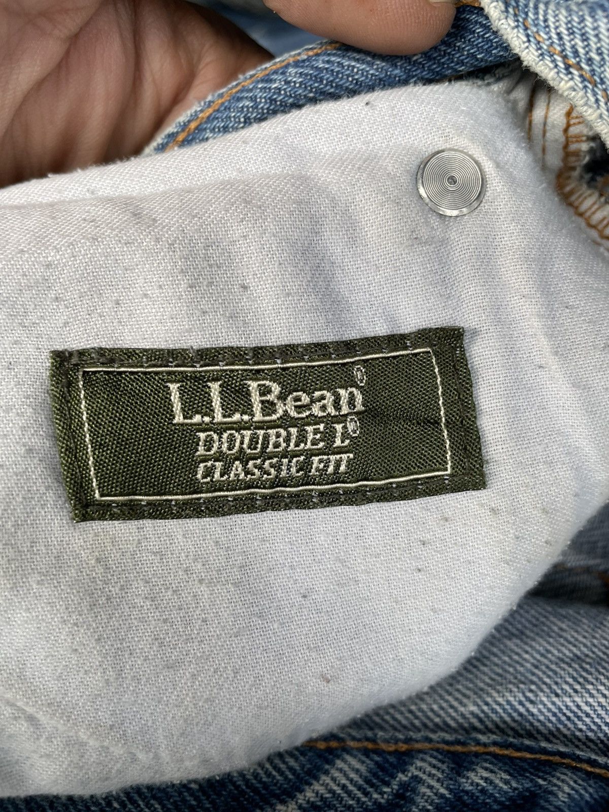 L.L. Bean Vintage L.L Bean Distressed Denim Jeans Size US 28 / EU 44 - 13 Thumbnail