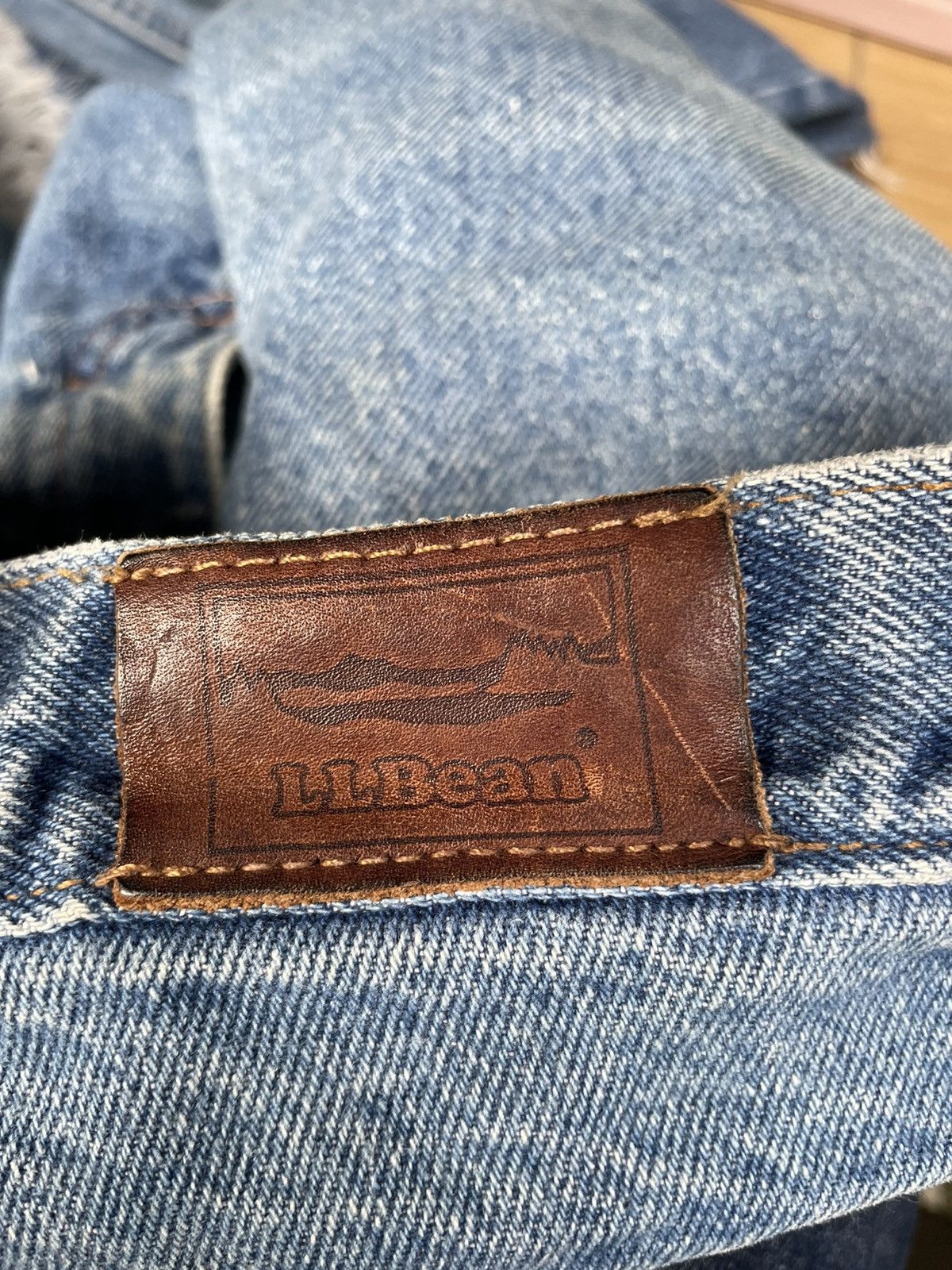 L.L. Bean Vintage L.L Bean Distressed Denim Jeans Size US 28 / EU 44 - 12 Thumbnail