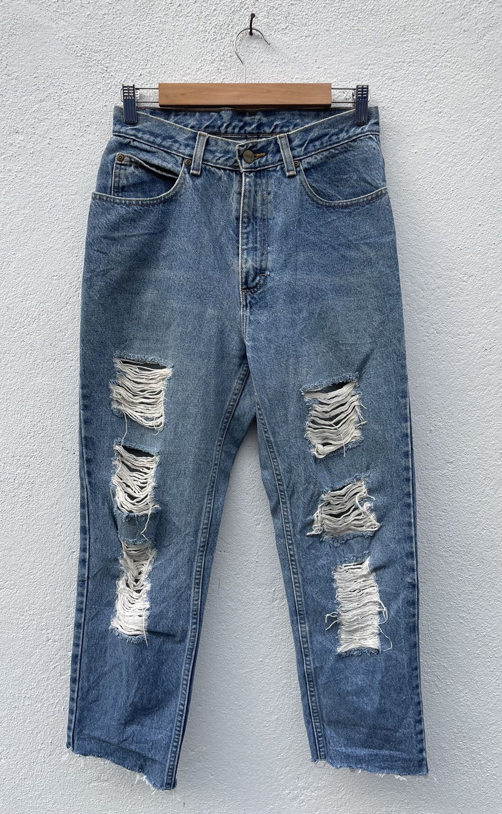 L.L. Bean Vintage L.L Bean Distressed Denim Jeans Size US 28 / EU 44 - 1 Thumbnail