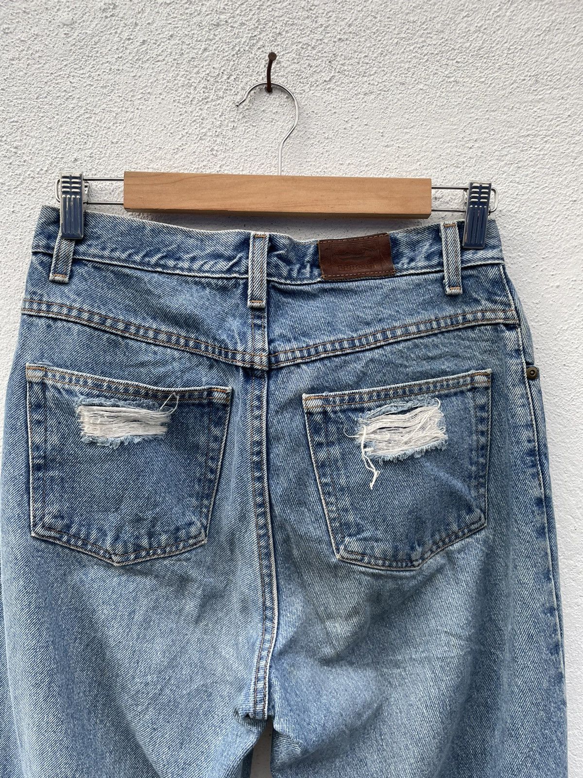 L.L. Bean Vintage L.L Bean Distressed Denim Jeans Size US 28 / EU 44 - 8 Thumbnail