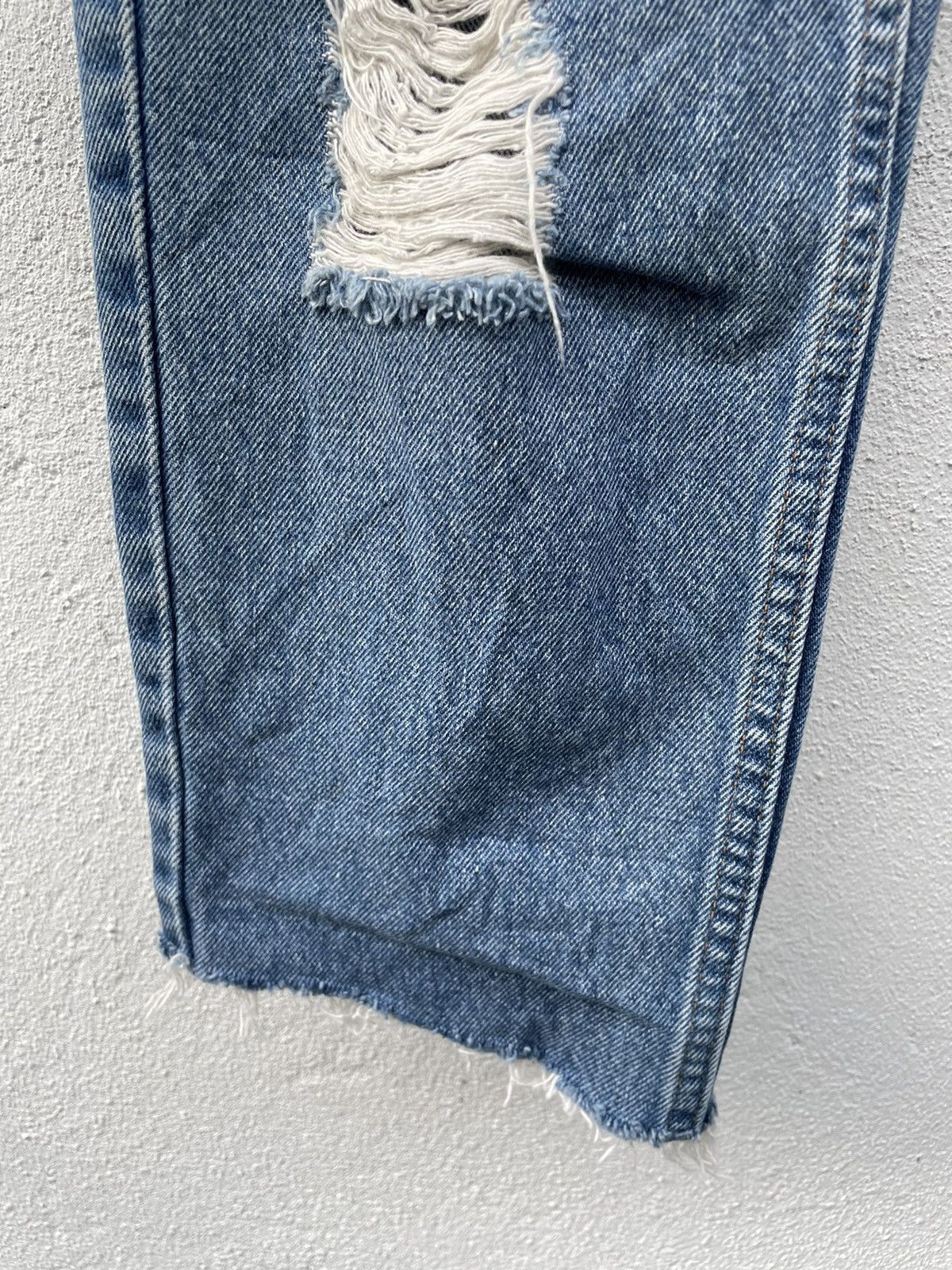 L.L. Bean Vintage L.L Bean Distressed Denim Jeans Size US 28 / EU 44 - 6 Thumbnail