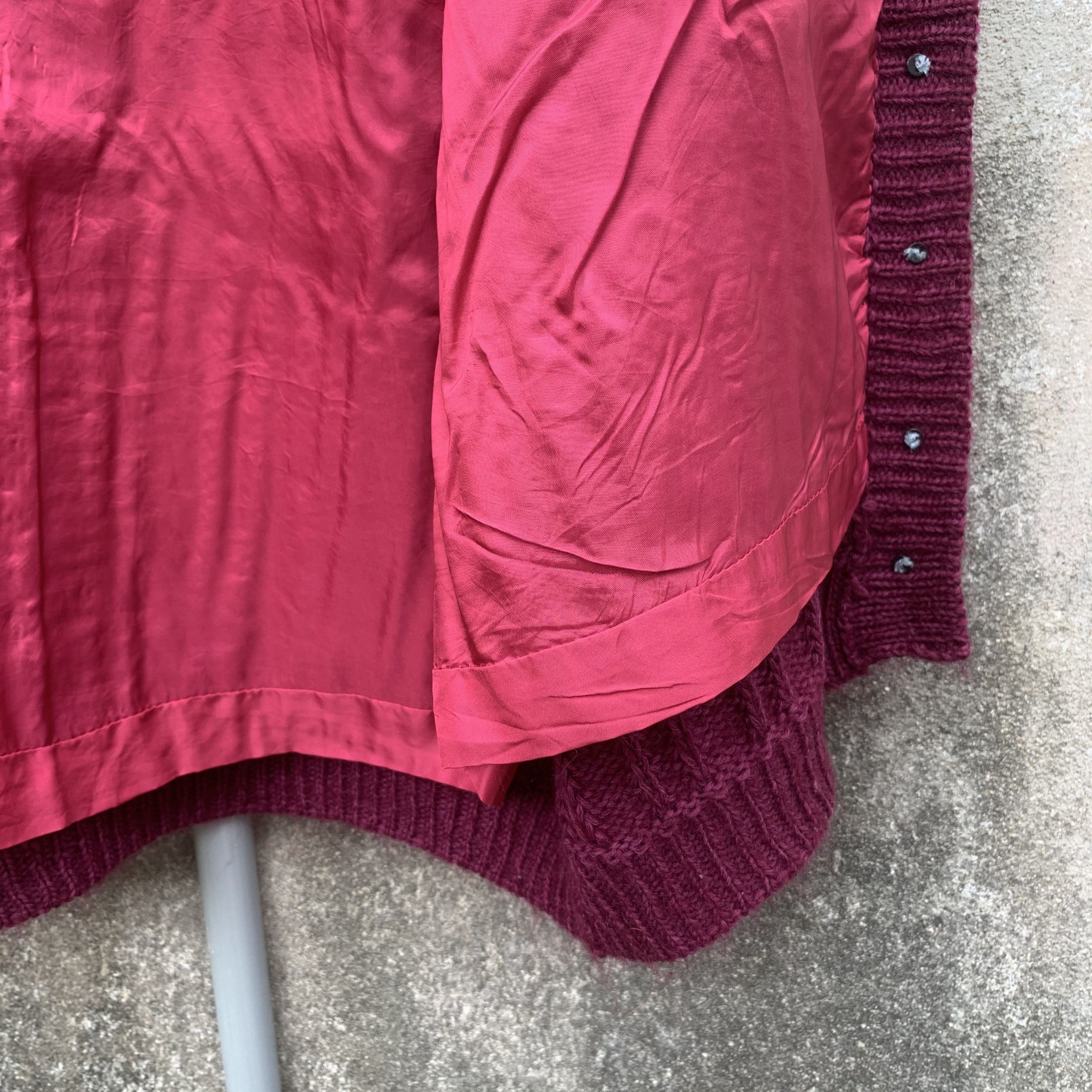 Aran Isles Knitwear Japanese Vtg Knit Full Button Linen Brioche Stitch Cardigan Size US M / EU 48-50 / 2 - 8 Thumbnail