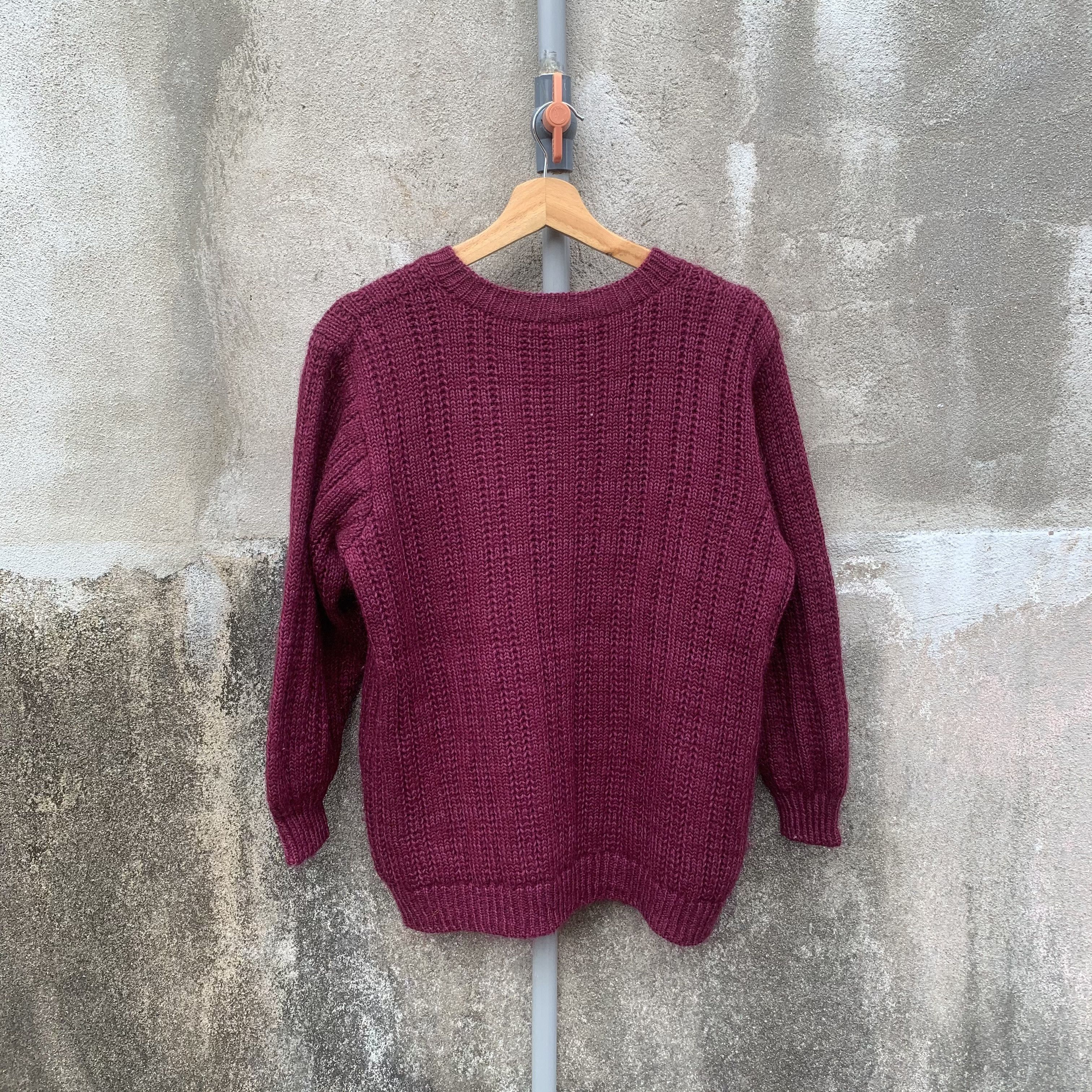 Aran Isles Knitwear Japanese Vtg Knit Full Button Linen Brioche Stitch Cardigan Size US M / EU 48-50 / 2 - 6 Thumbnail
