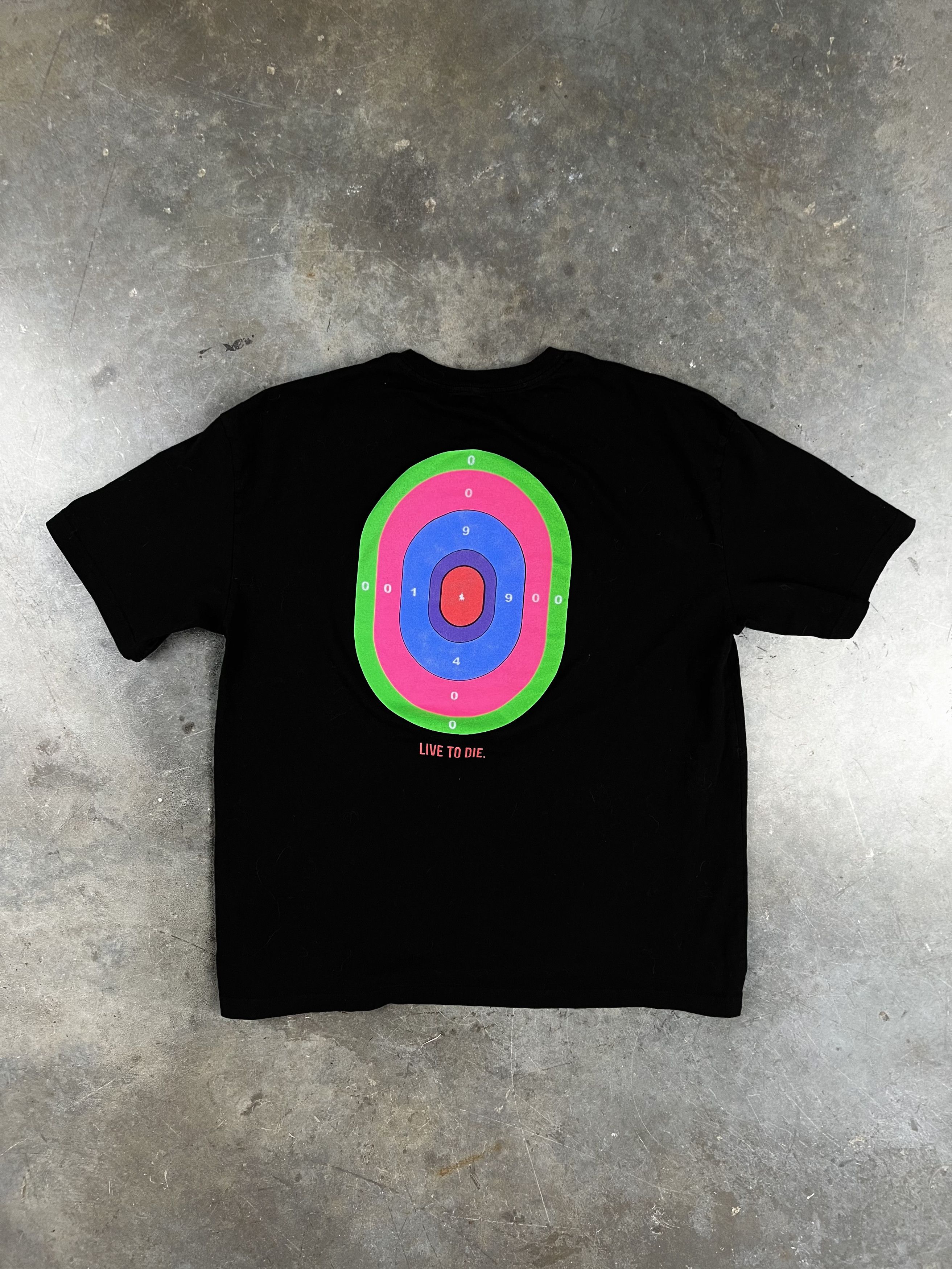 Ammo Stilo Ammo Stilo Neon Logo Japan Tee Black XL Target 🧊 Gun Skate Size US XL / EU 56 / 4 - 3 Thumbnail
