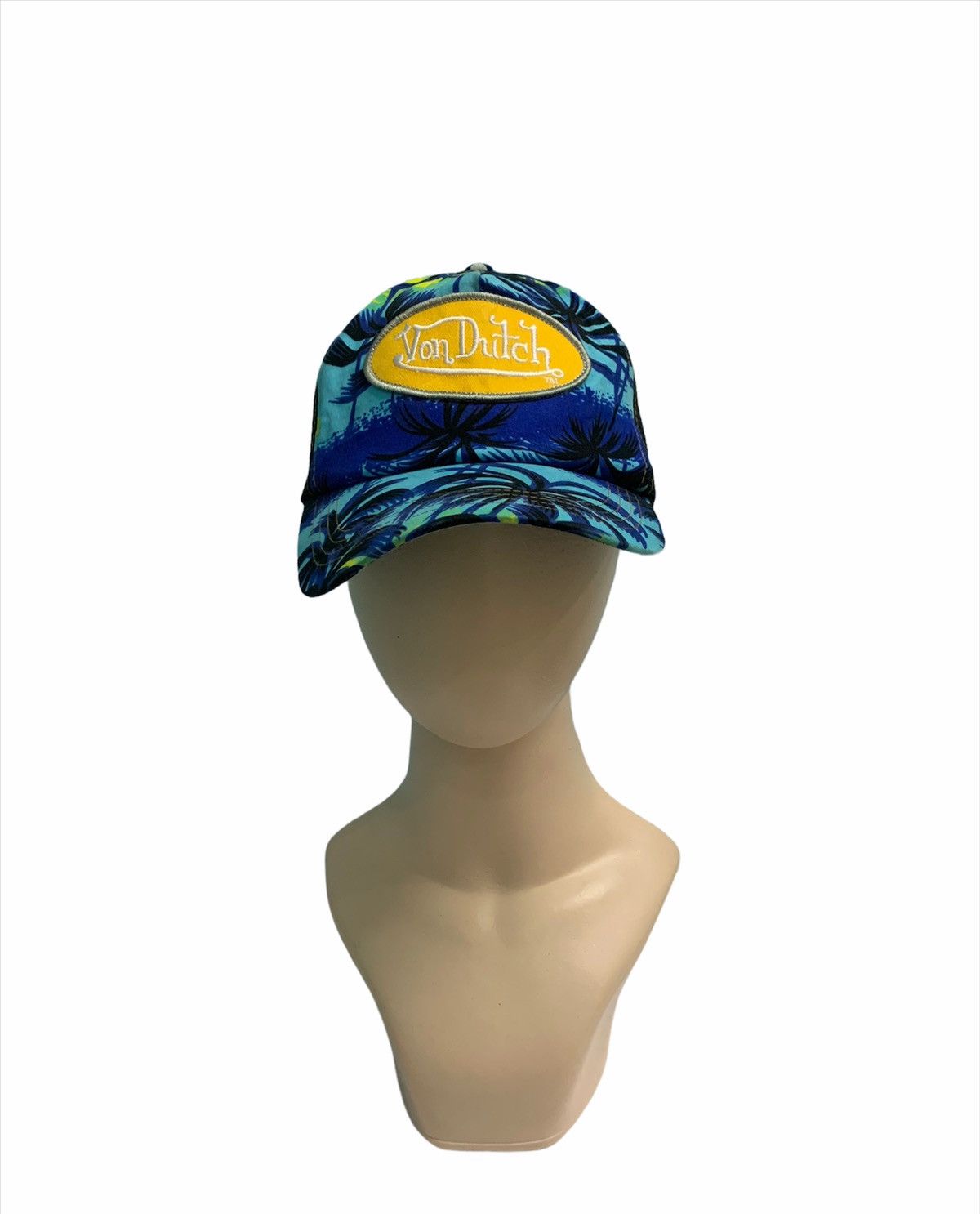 🏖 Von Dutch Hawaiian Motive Trucker Hat Cap