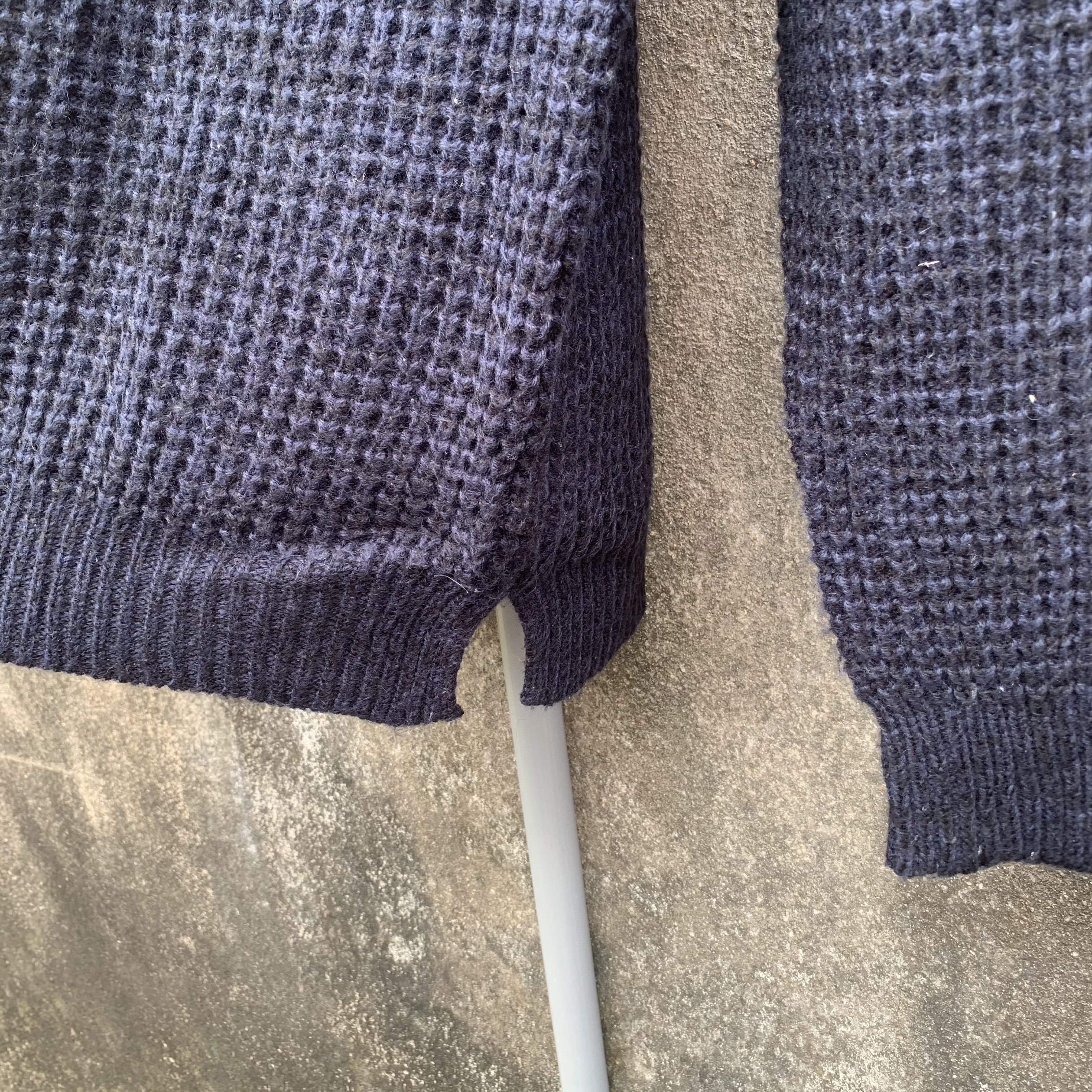RAGEBLUE Vintage RAGEBLUE Knit Honeycomb Pullover Sweater Size US L / EU 52-54 / 3 - 4 Thumbnail