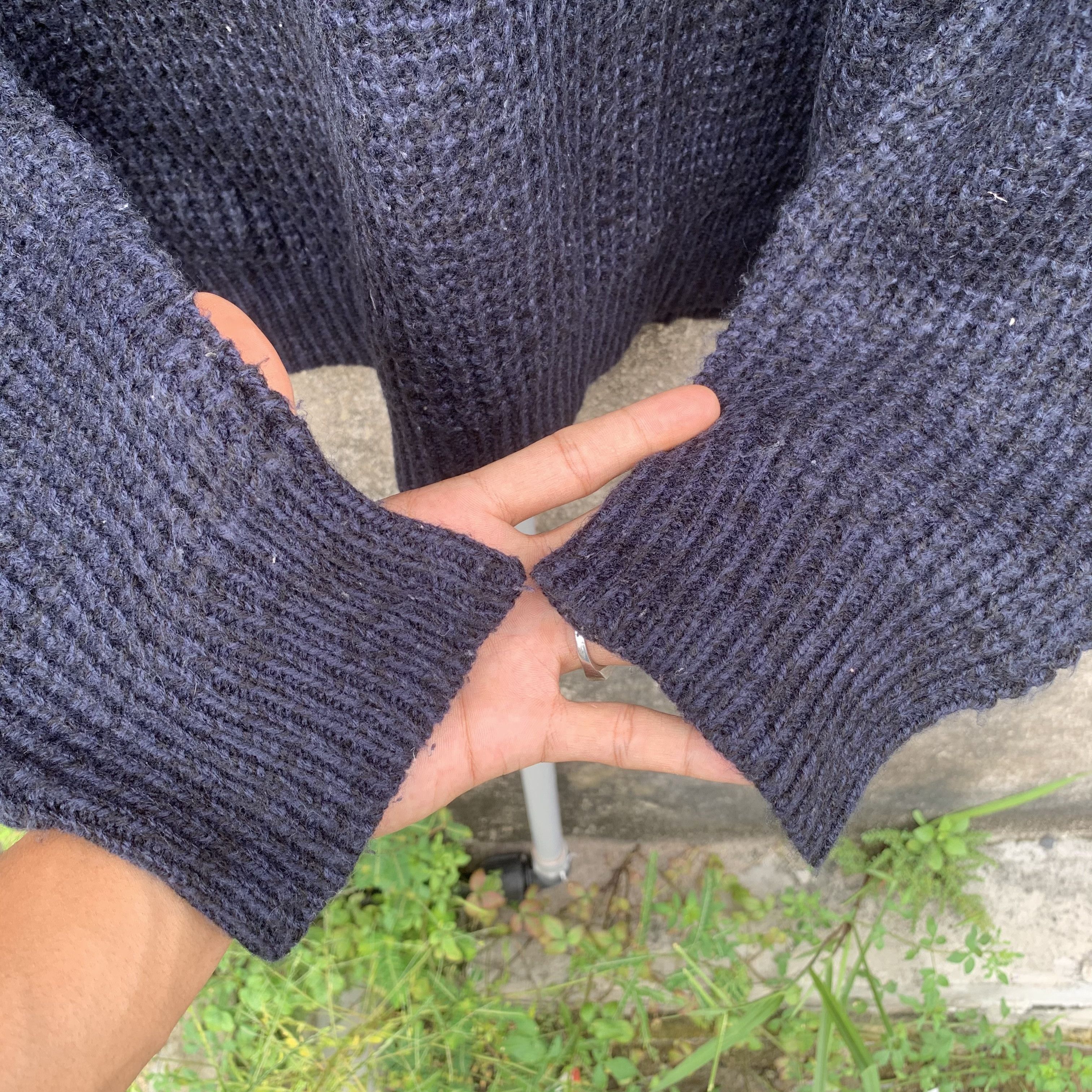 RAGEBLUE Vintage RAGEBLUE Knit Honeycomb Pullover Sweater Size US L / EU 52-54 / 3 - 7 Thumbnail