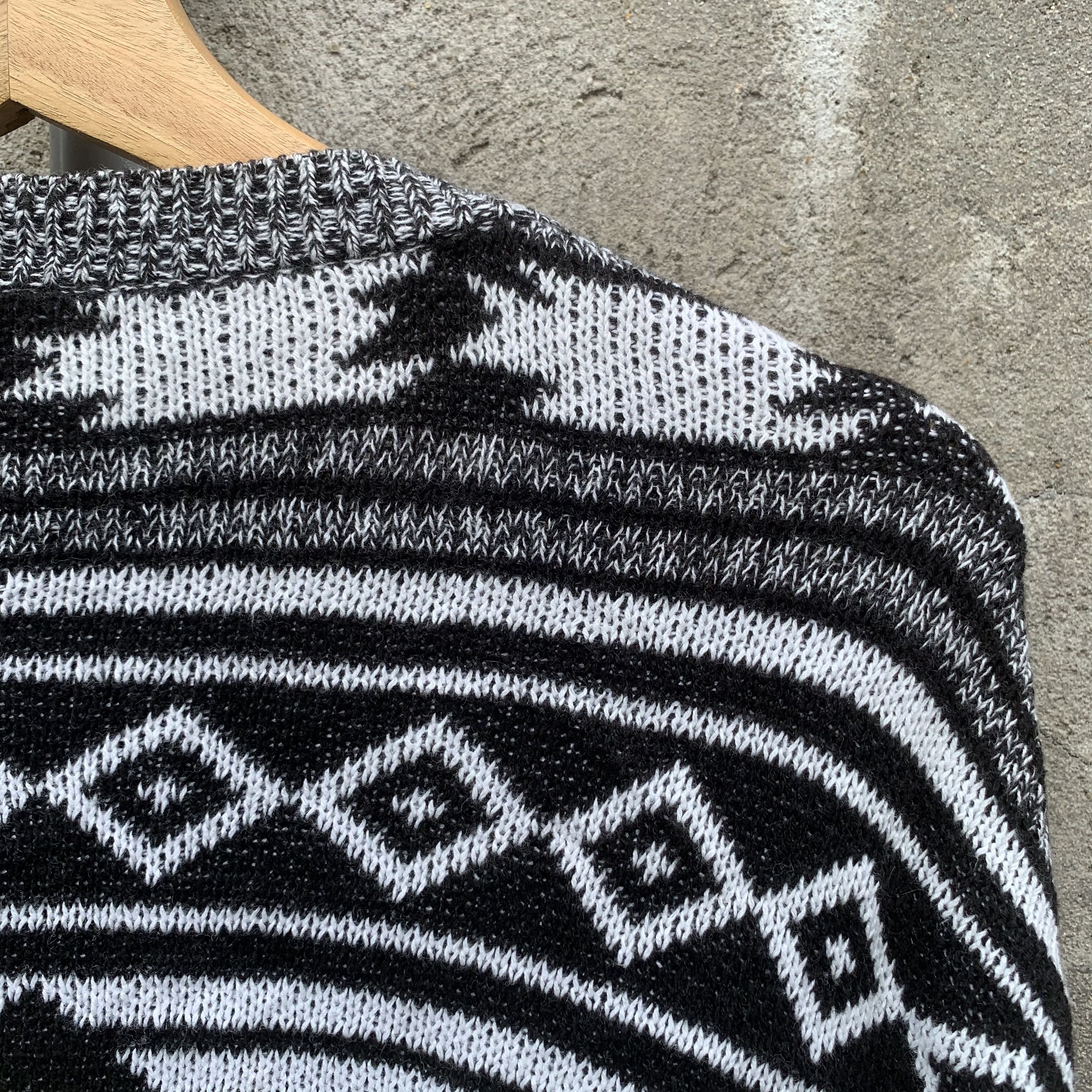Divided Divided By H&M Knit Navajo Jumper Cardigan Open Sweater Size US L / EU 52-54 / 3 - 11 Thumbnail