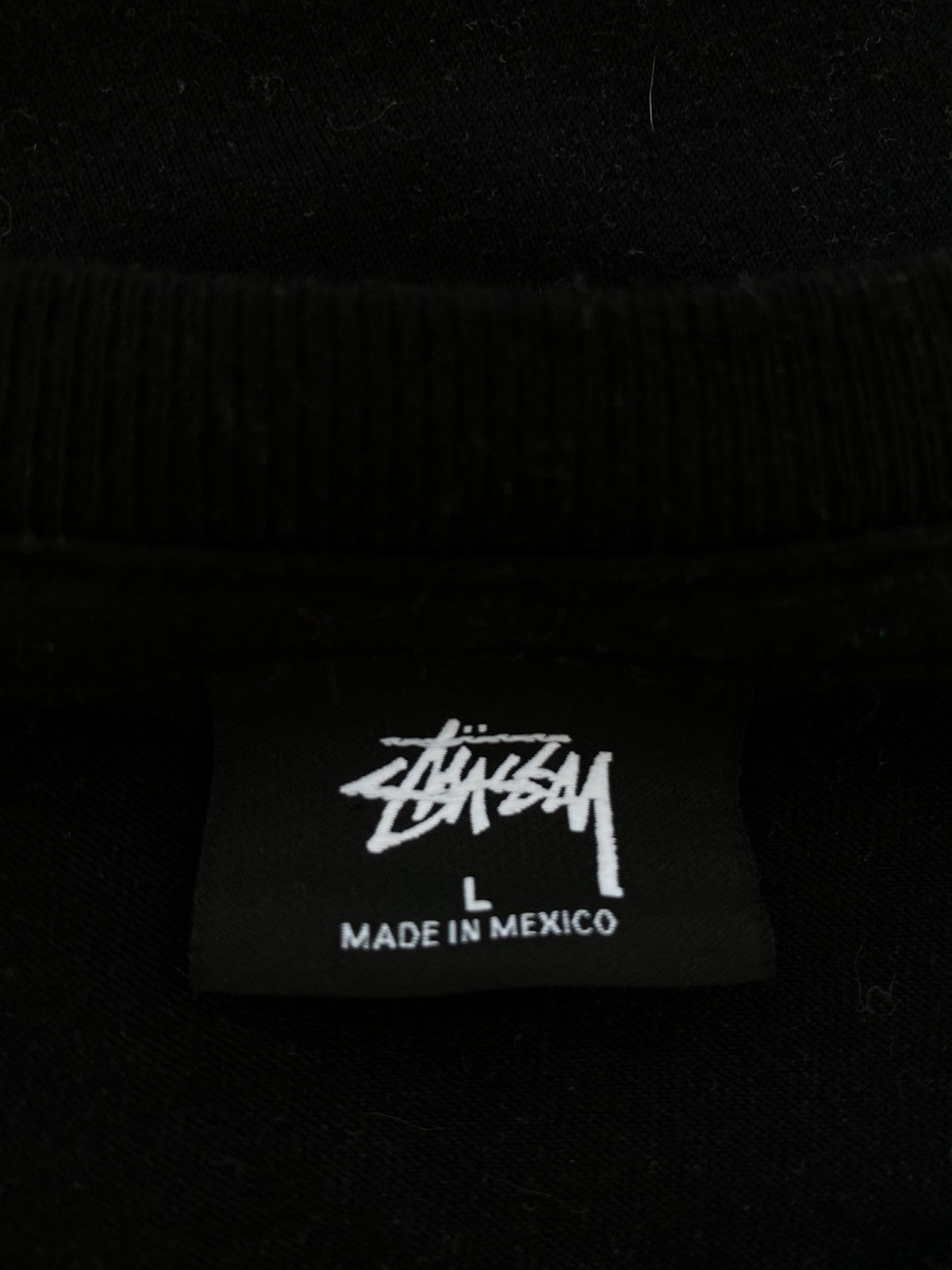 Stussy Stussy Fruit Of The Loom Logo T-Shirt Black Size US L / EU 52-54 / 3 - 3 Thumbnail