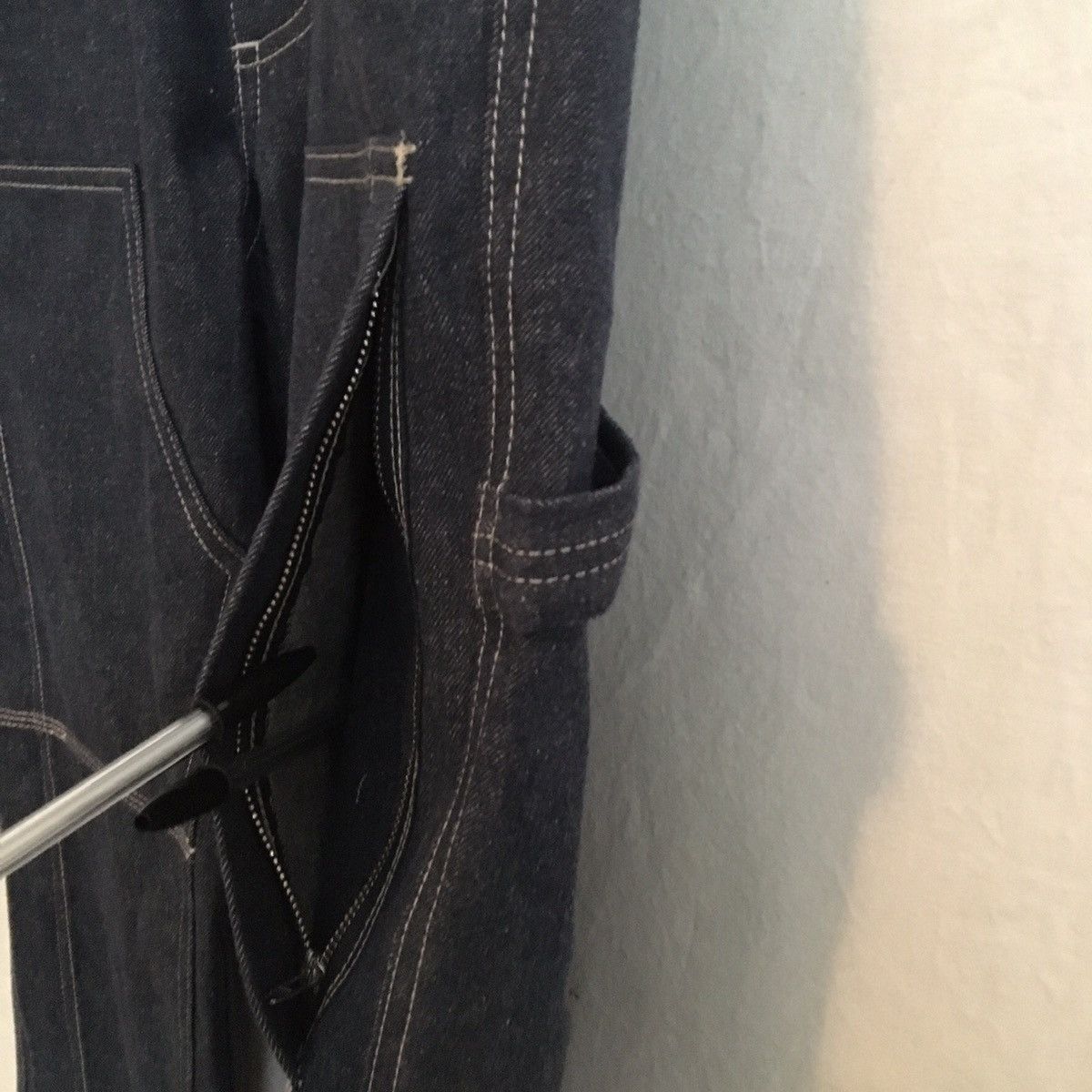 Loro Piana Technical Denim Work Pants with Multi-Pockets Size US 26 / EU 42 - 4 Thumbnail