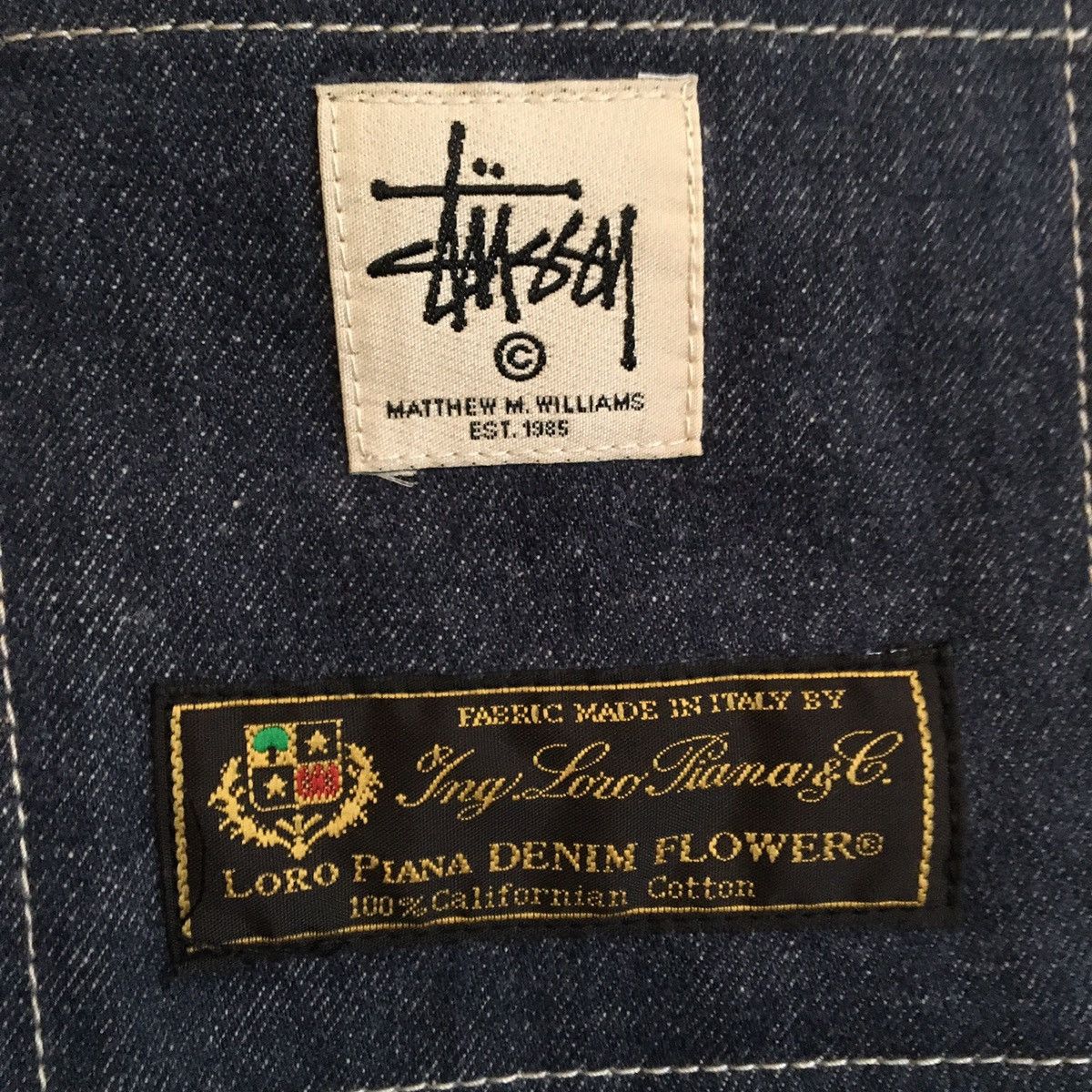Loro Piana Technical Denim Work Pants with Multi-Pockets Size US 26 / EU 42 - 10 Thumbnail