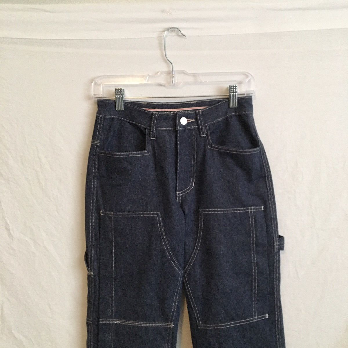 Loro Piana Technical Denim Work Pants with Multi-Pockets Size US 26 / EU 42 - 2 Thumbnail