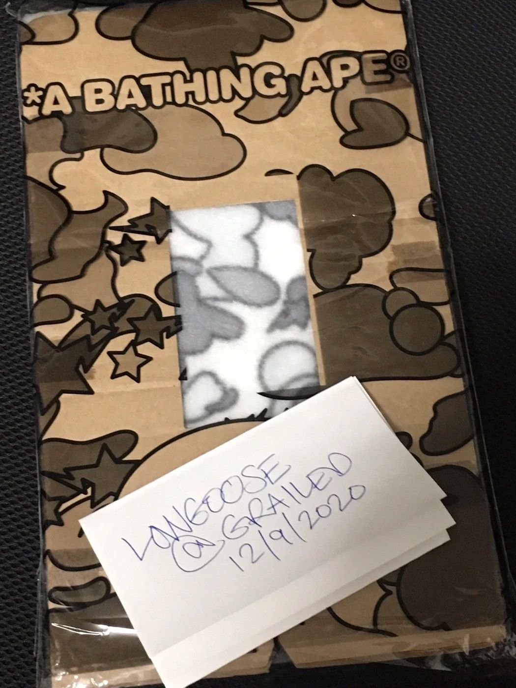 Bape 🔥 BAPE Mini Blanket Psyche Camo Kaws Snow Sta Size ONE SIZE - 3 Thumbnail