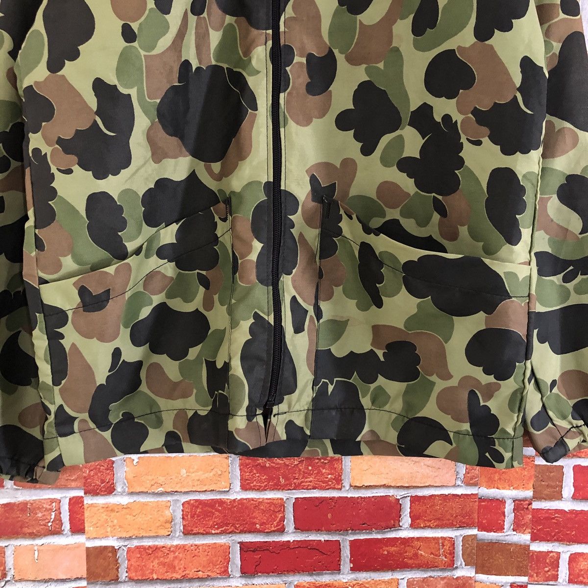 Vintage Vintage Maranatha Industries Inc Camo Nylon Jacket Size US S / EU 44-46 / 1 - 2 Thumbnail