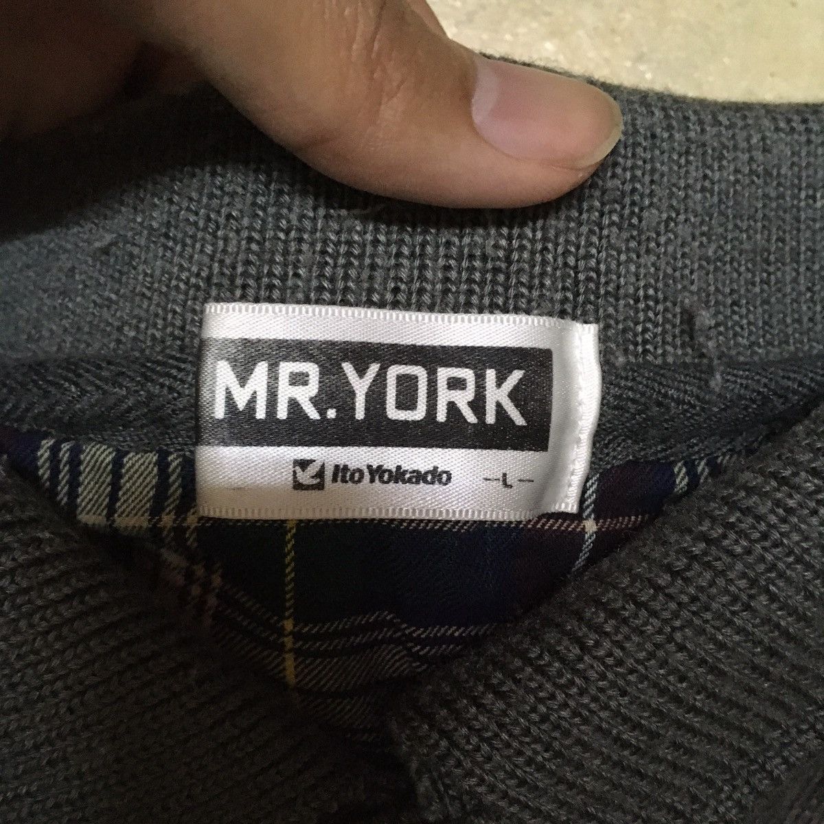 Japanese Brand Japanese Brand Mr. York Sweatshirt by Ito Yokado Size US L / EU 52-54 / 3 - 4 Thumbnail