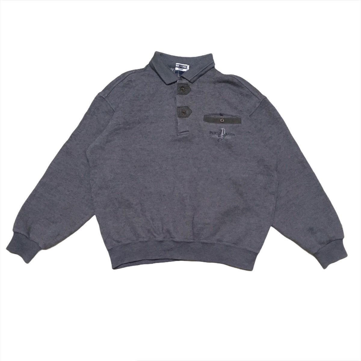 Japanese Brand Japanese Brand Mr. York Sweatshirt by Ito Yokado Size US L / EU 52-54 / 3 - 1 Thumbnail