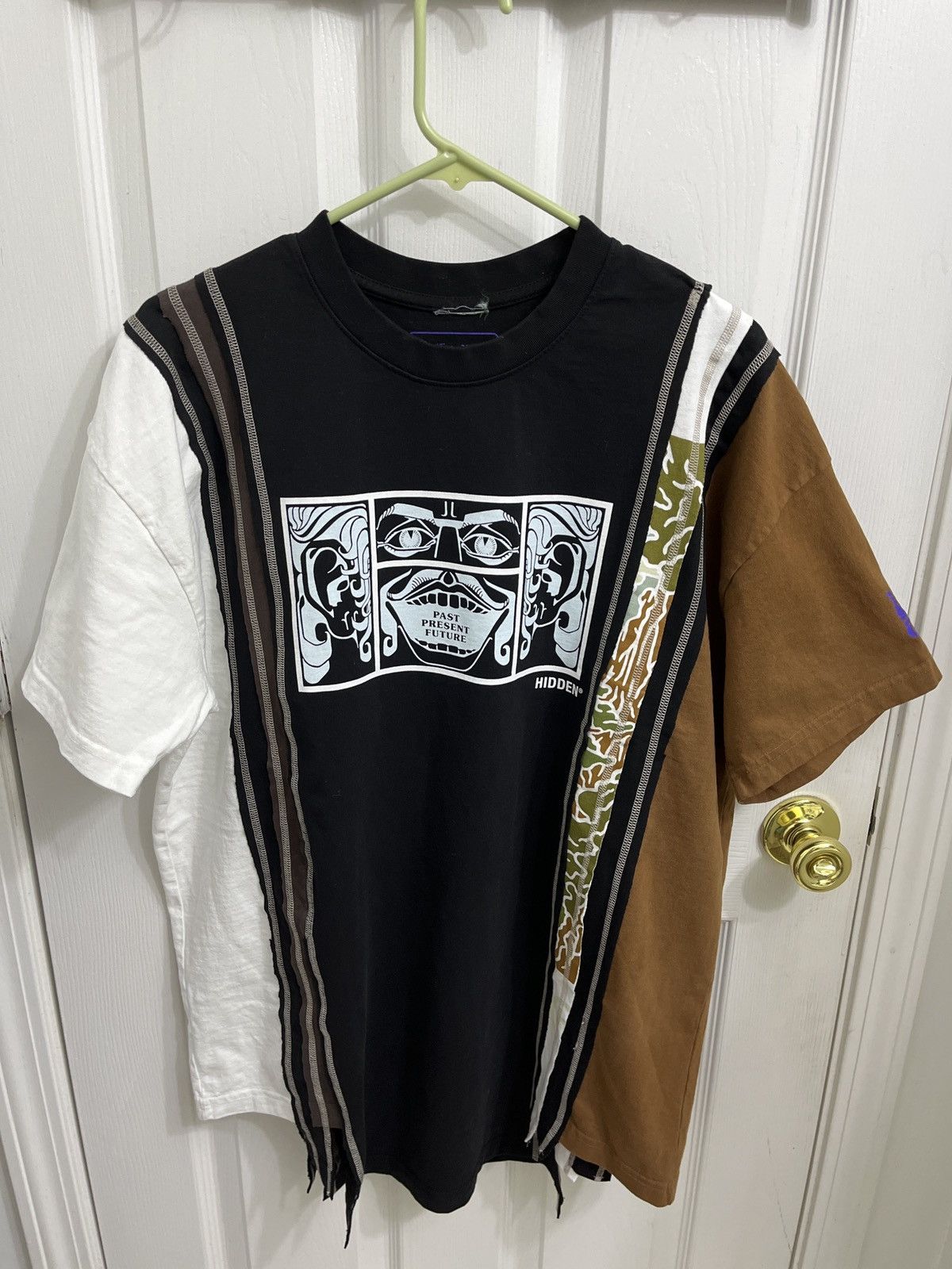 HIDDEN × Needles Hidden x Needles 7 Cuts Wide T-shirt | Grailed