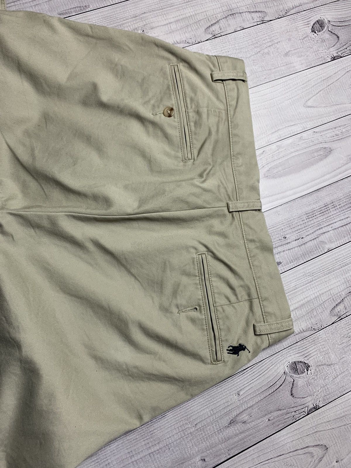 Vintage Vintage Polo Ralph Lauren chino Pony logo Size US 32 / EU 48 - 2 Thumbnail