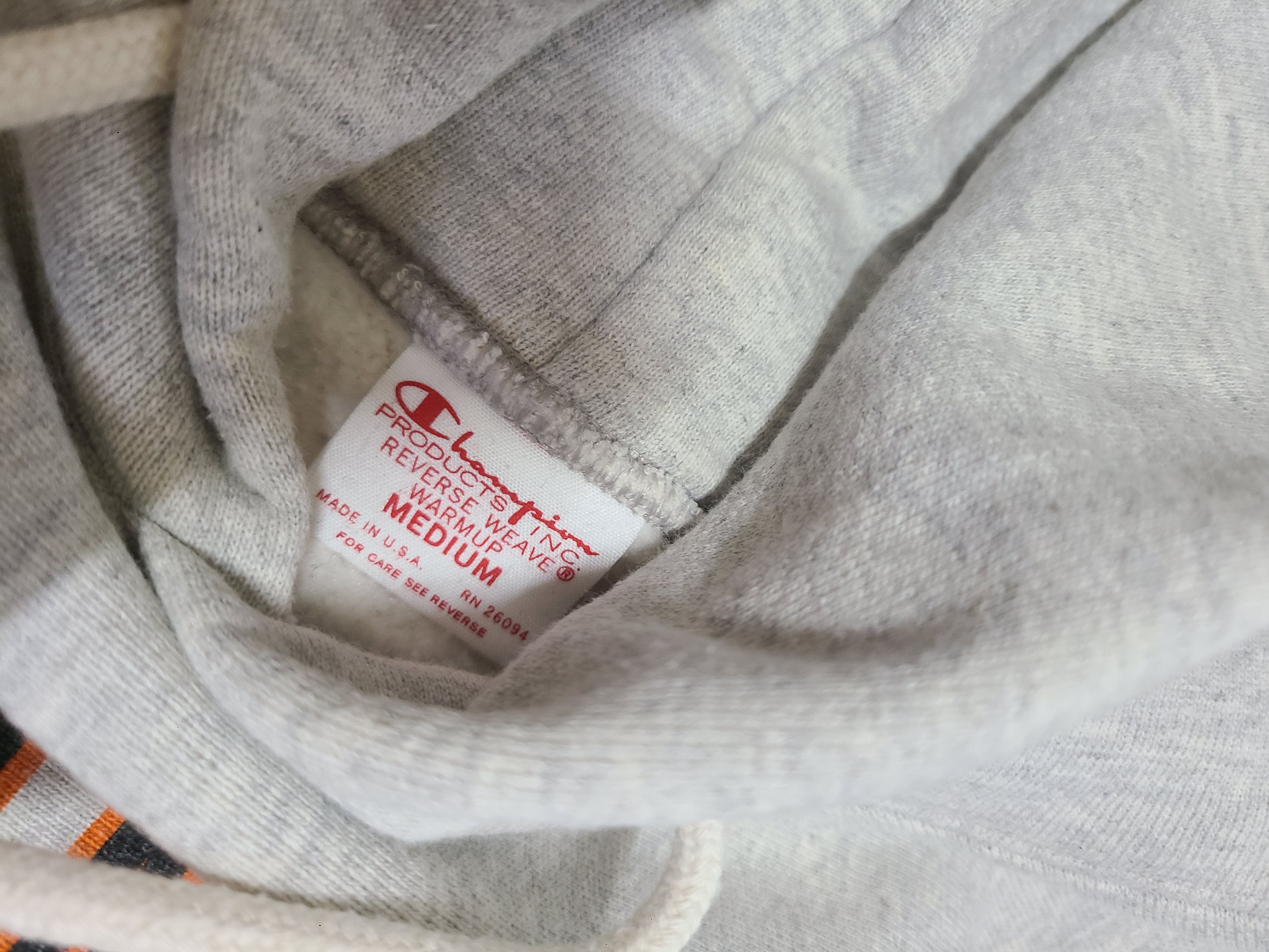 Champion Champion rerun 70 s red tag hoodie reverse weave Grailed