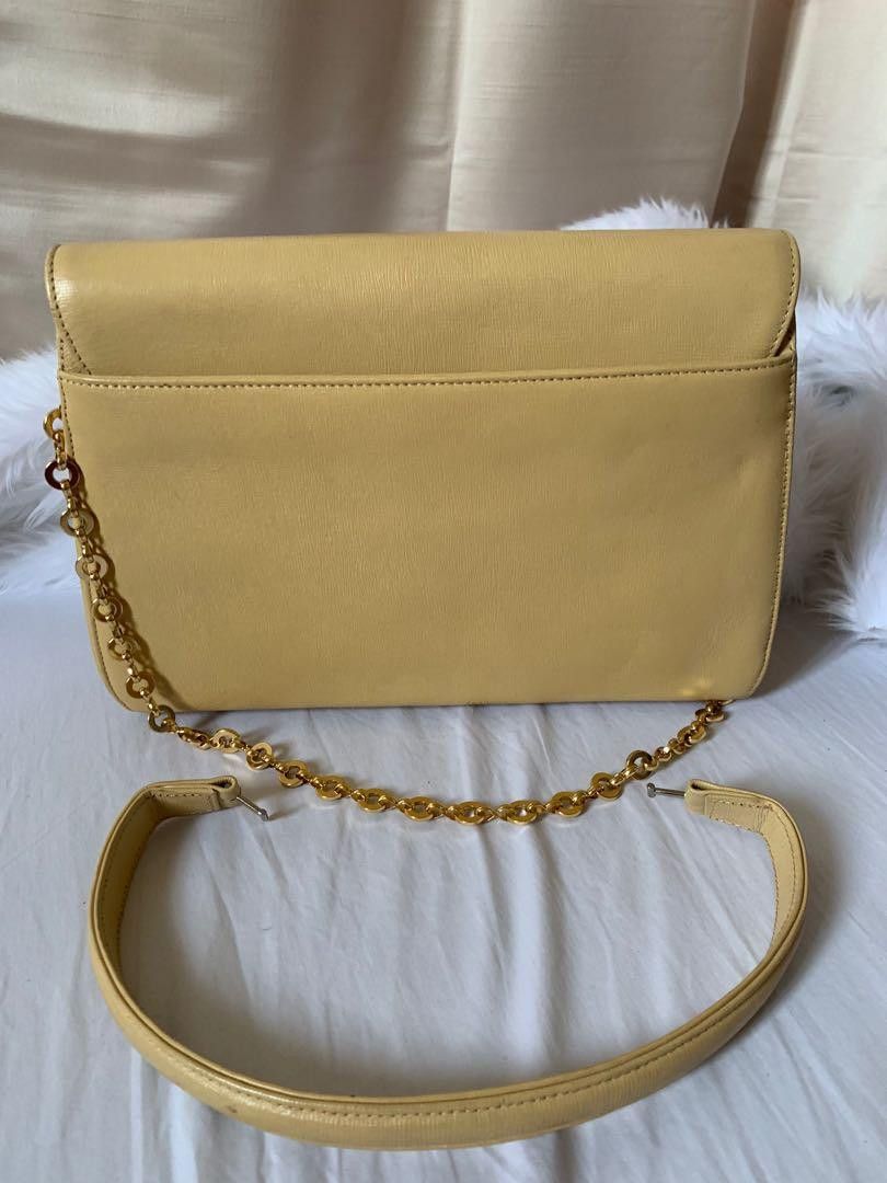 Paco Rabanne Paco Rabanne Vintage Ivory leather bag Grailed