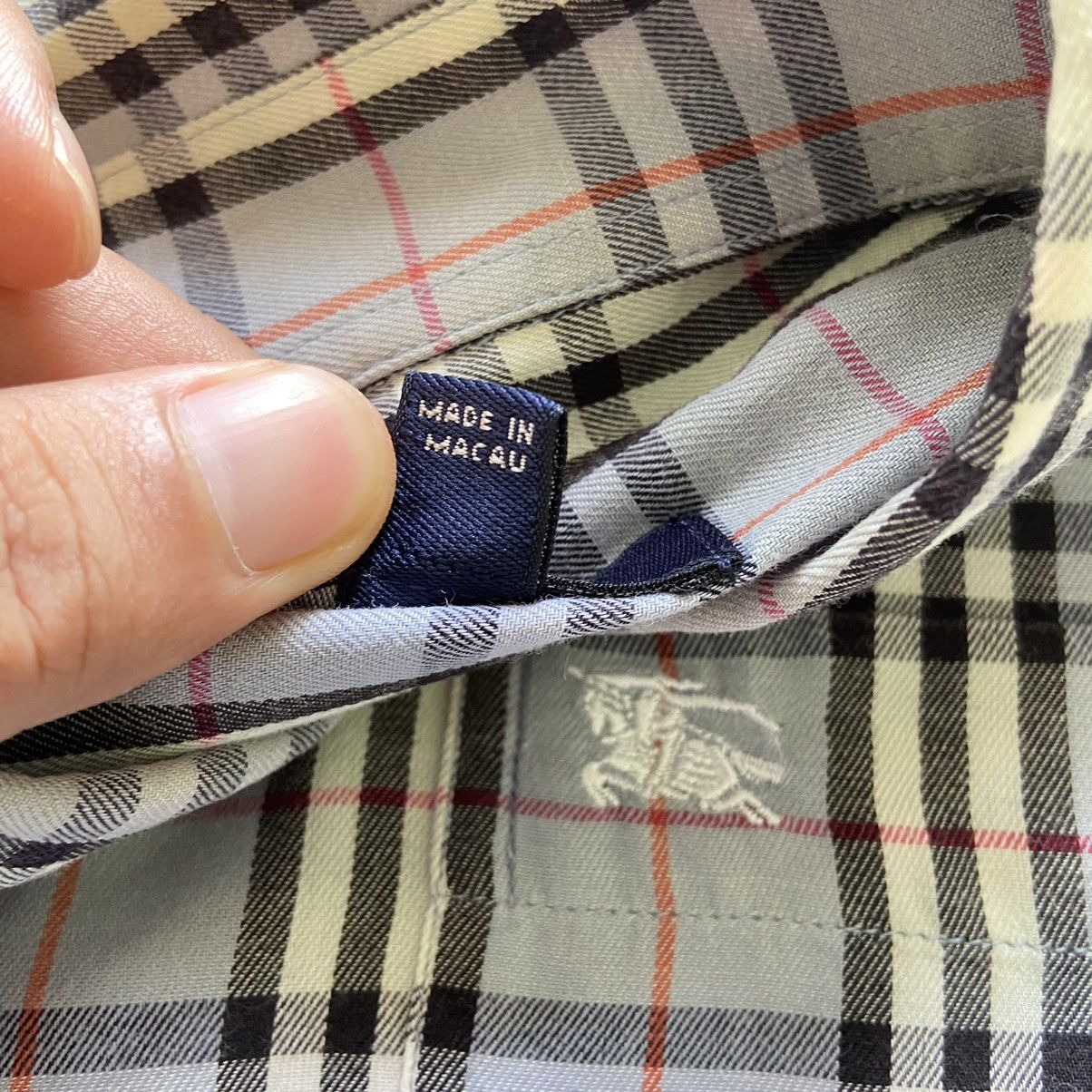 Burberry Vintage Burberry Nova Check Shirt Size US M / EU 48-50 / 2 - 4 Thumbnail