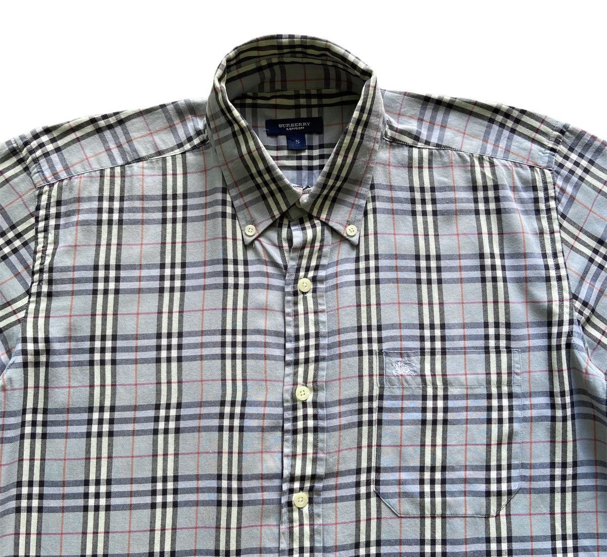 Burberry Vintage Burberry Nova Check Shirt Size US M / EU 48-50 / 2 - 2 Thumbnail