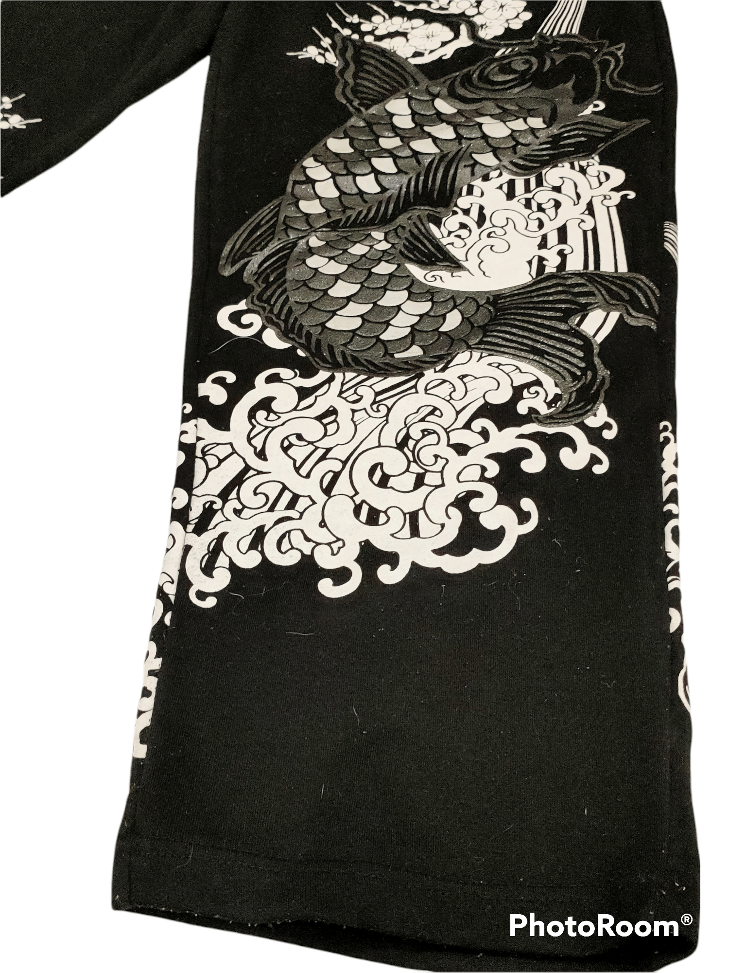 Other Sorridere sweatpants print out sukajan fish koi Size US 33 - 3 Thumbnail