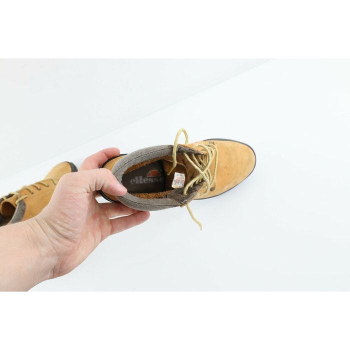 Vintage Vintage 90s Ellesse Suede Leather Ankle Chukka Boots | Grailed