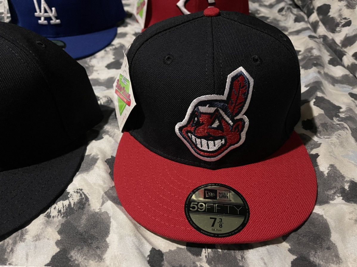 cleveland indians fitted hat - Gem