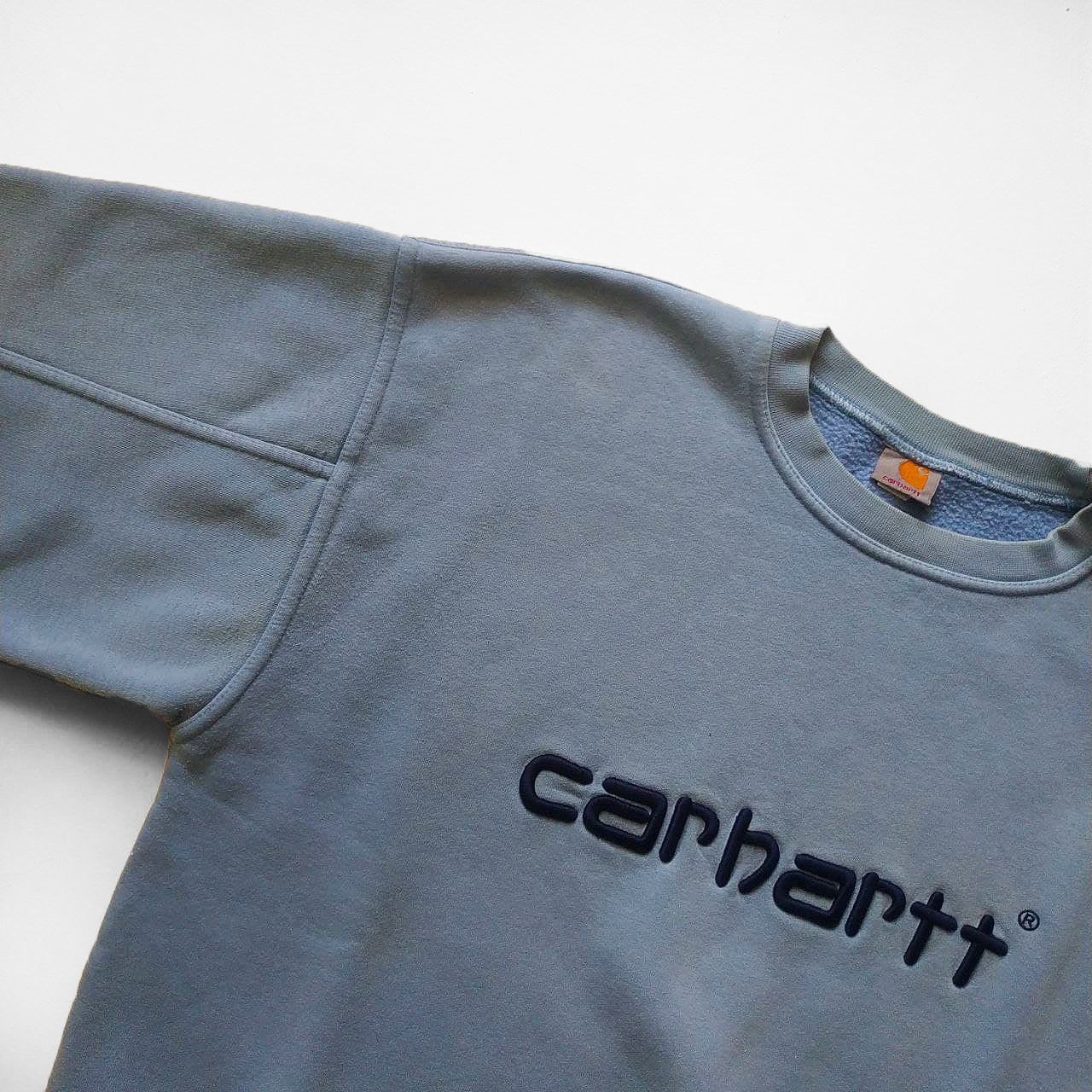 Carhartt × Vintage Carhartt vintage sweatshirt embroidered logo crewneck 90s Size US XL / EU 56 / 4 - 8 Thumbnail