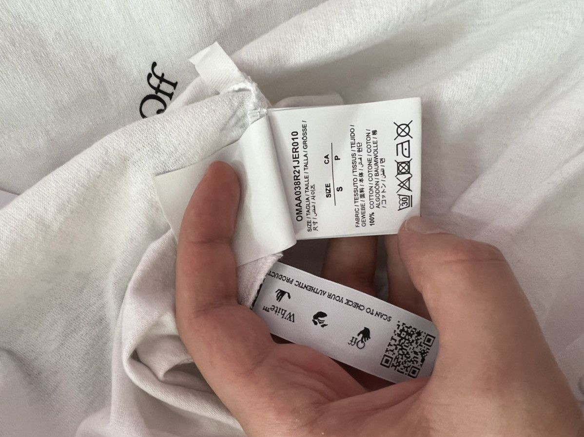 Off-White Allover logo tshirt Size US S / EU 44-46 / 1 - 9 Thumbnail
